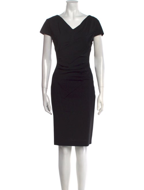 St. Emile Virgin Wool Knee-Length Dress