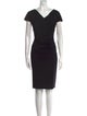 St. Emile Virgin Wool Knee-Length Dress