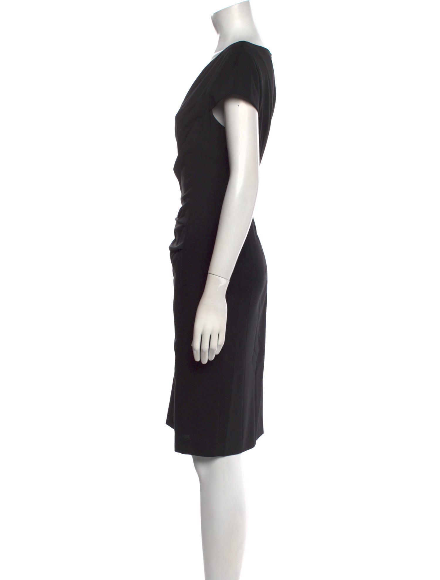 St. Emile Virgin Wool Knee-Length Dress