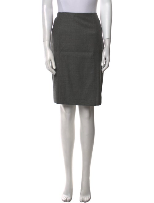 St. Emile Virgin Wool Knee-Length Skirt
