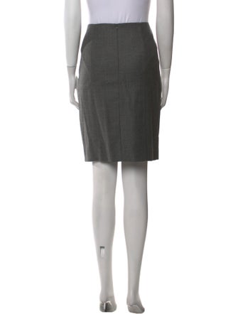 St. Emile Virgin Wool Knee-Length Skirt