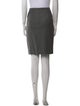 St. Emile Virgin Wool Knee-Length Skirt
