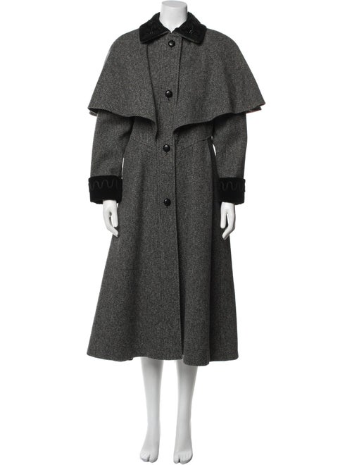 Stevens Forstmann Wool Tweed Pattern Coat