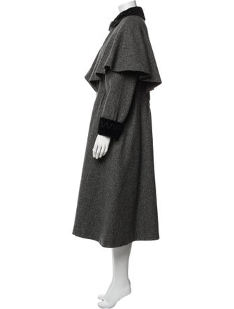 Stevens Forstmann Wool Tweed Pattern Coat