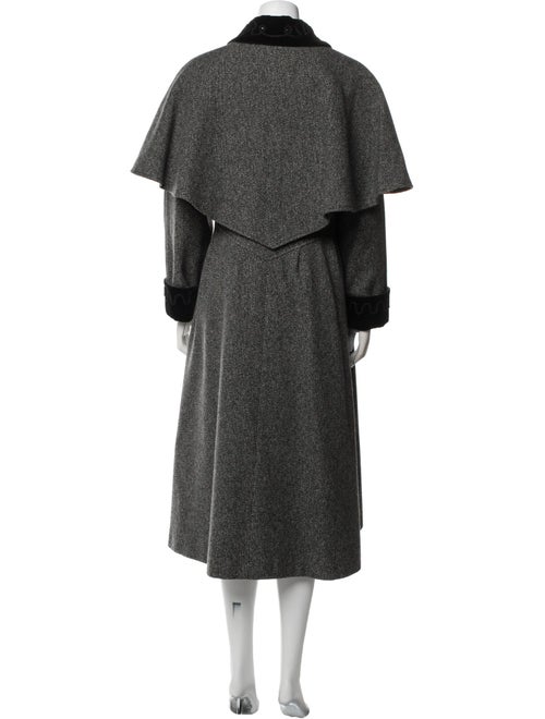 Stevens Forstmann Wool Tweed Pattern Coat