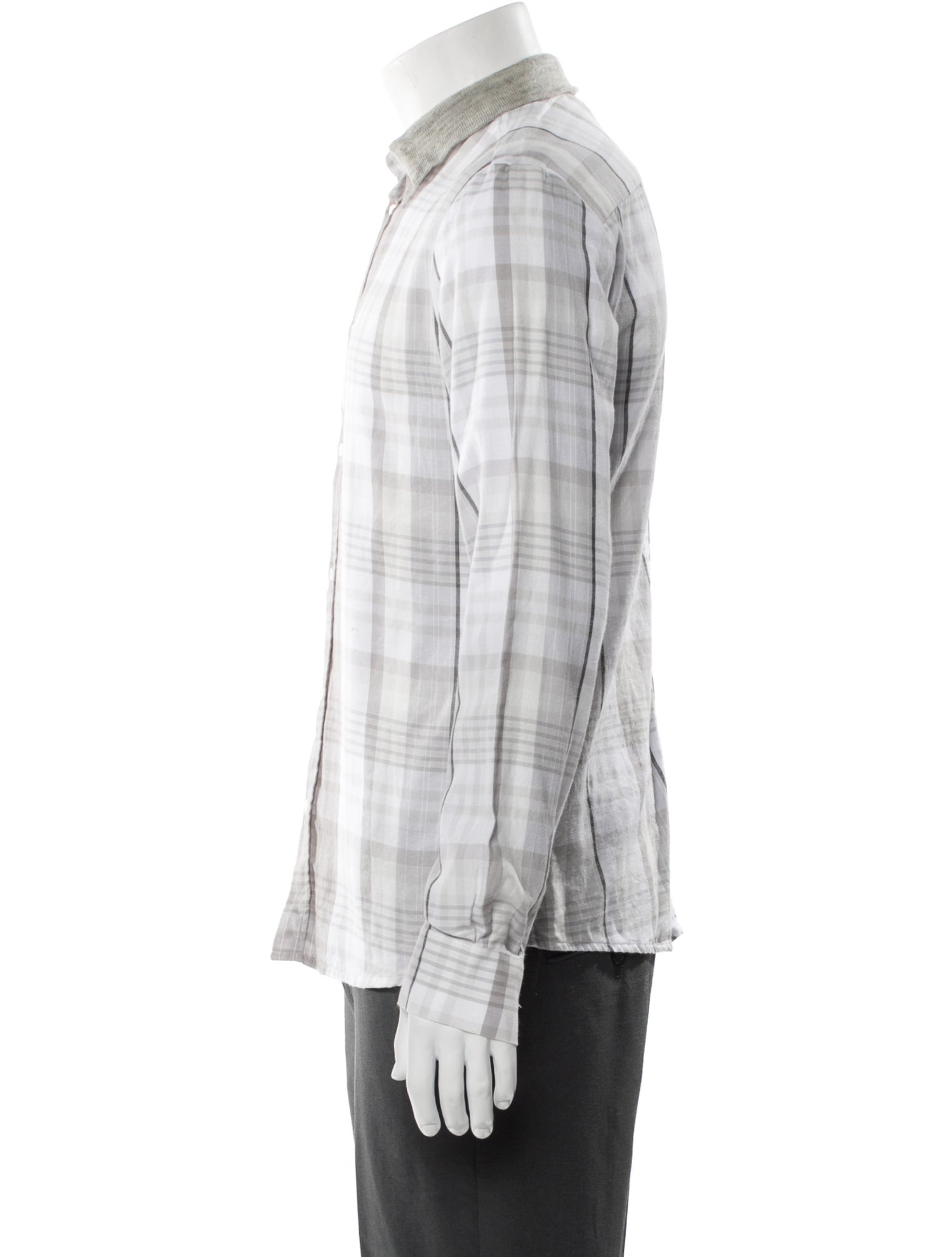 Stephan Schneider Plaid Print Long Sleeve Shirt
