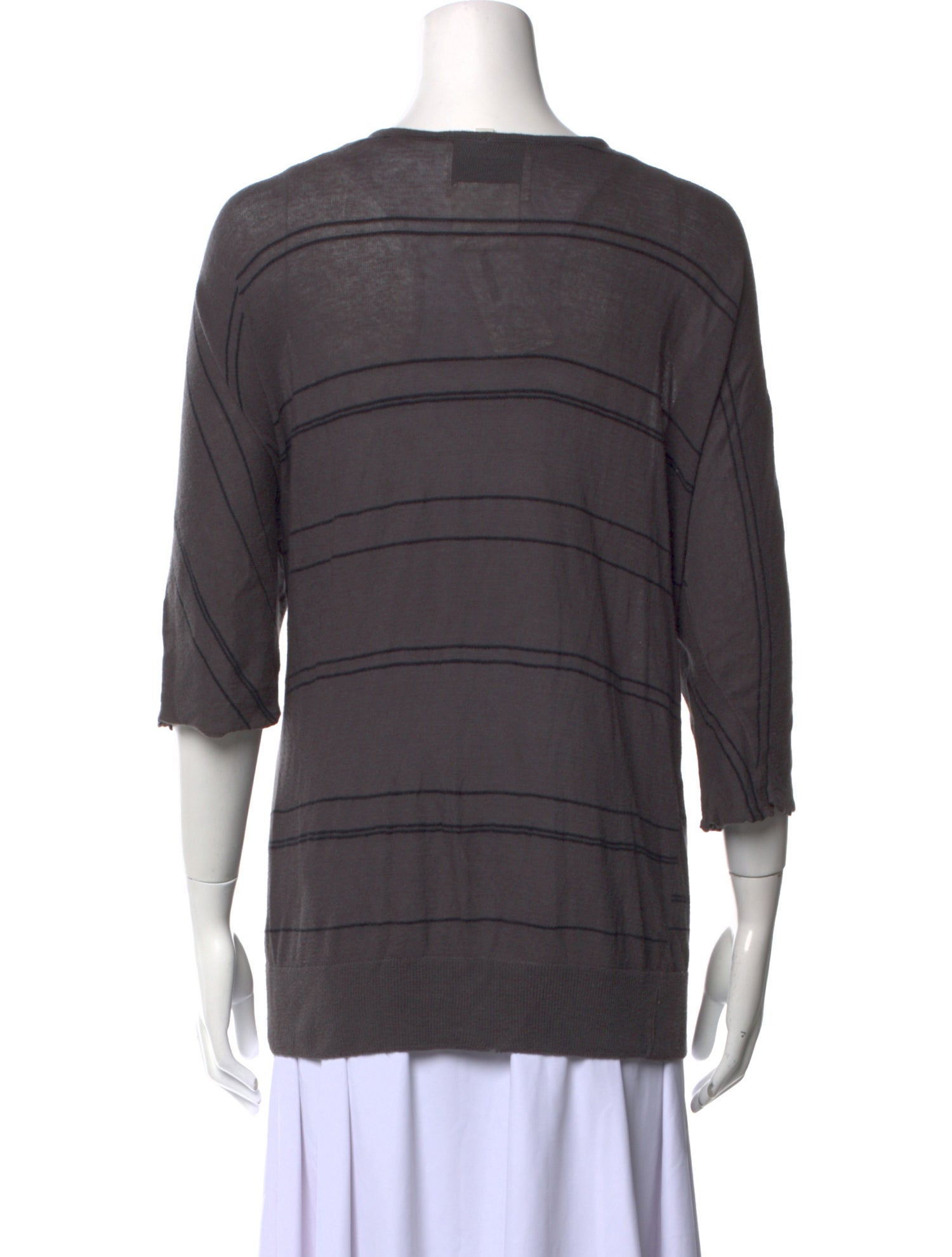 Stephan Schneider Striped Scoop Neck Sweater