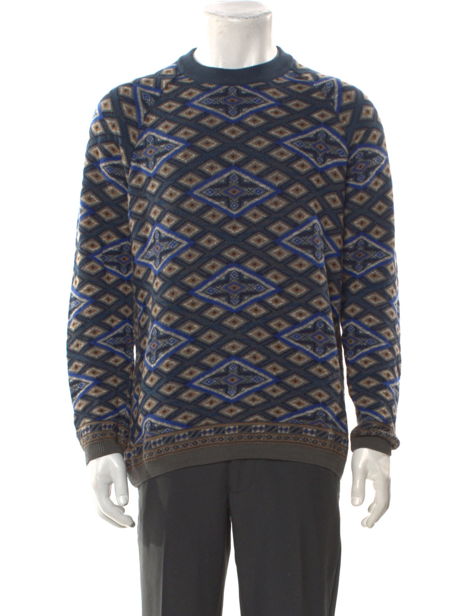 Stephan Schneider Printed Crew Neck Pullover