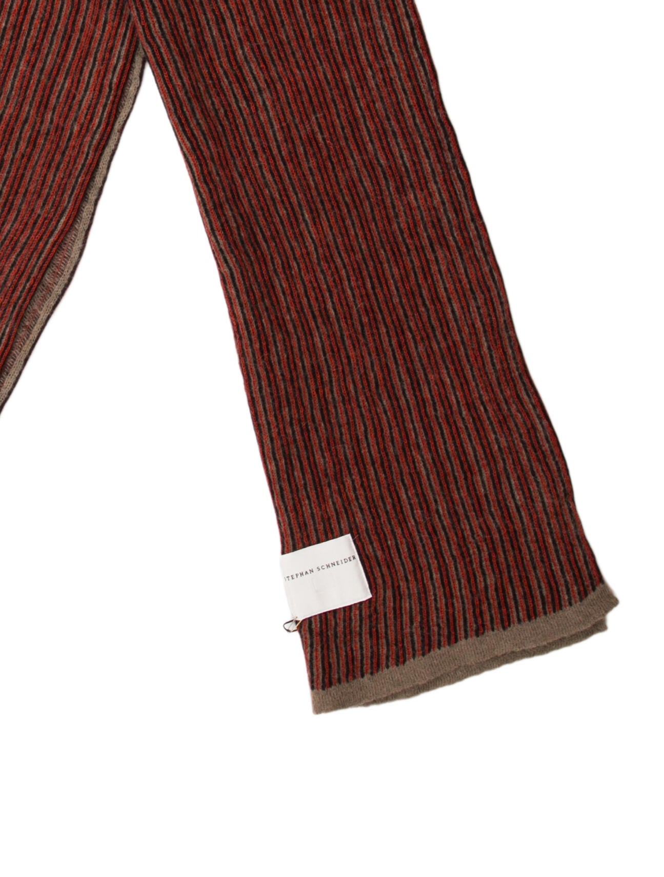 Stephan Schneider Wool Striped Scarf w/ Tags