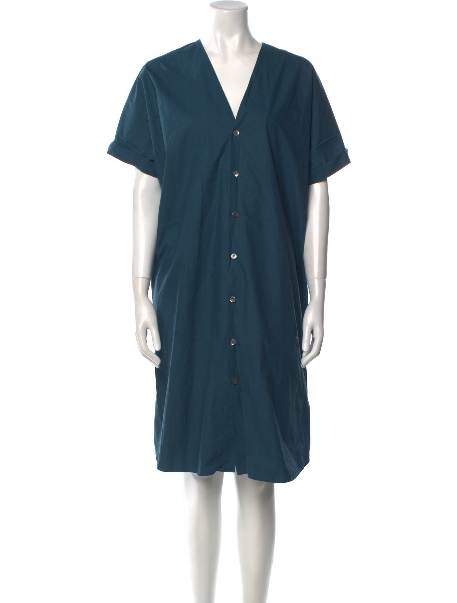 Stephan Schneider V-Neck Midi Length Dress