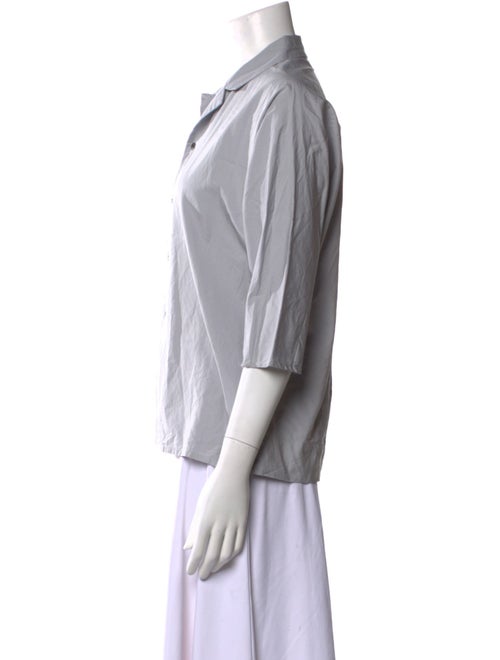 Stephan Schneider Three-Quarter Sleeve Button-Up Top