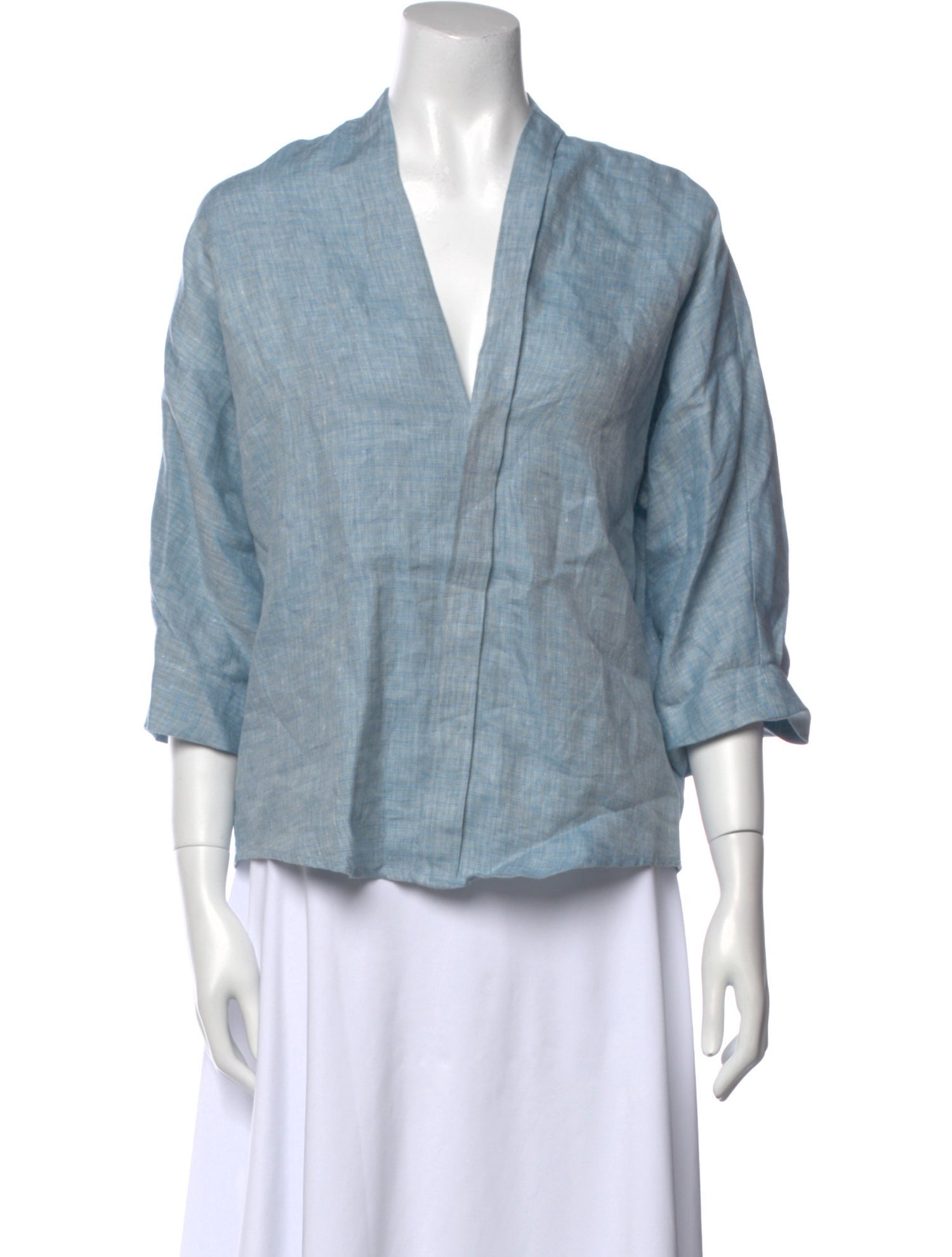Stephan Schneider Linen V-Neck Blouse w/ Tags