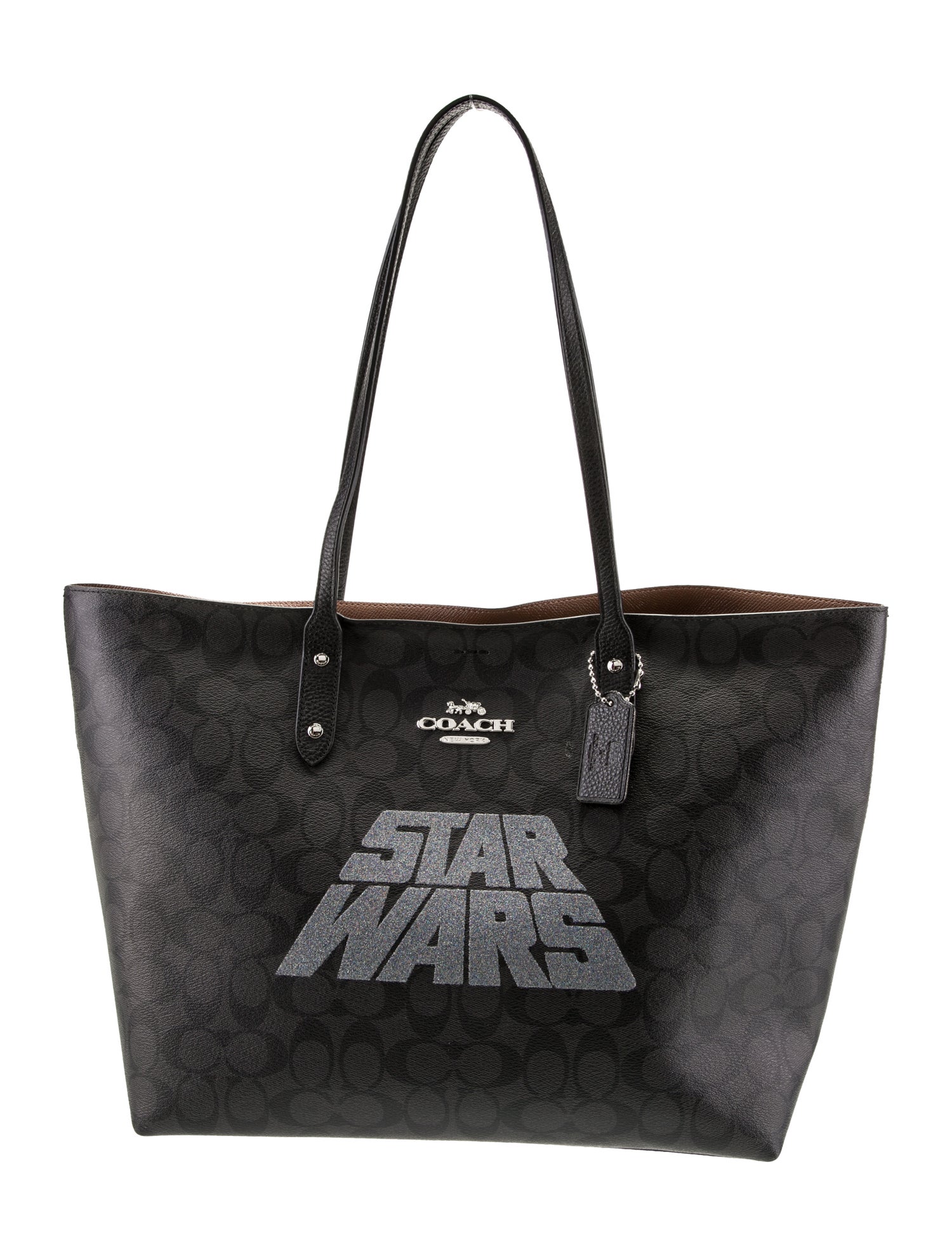 COACH STAR WARS トートバッグ ブラック Star Wars x Coach Tote - Black Totes, Handbags - WSTFE20006