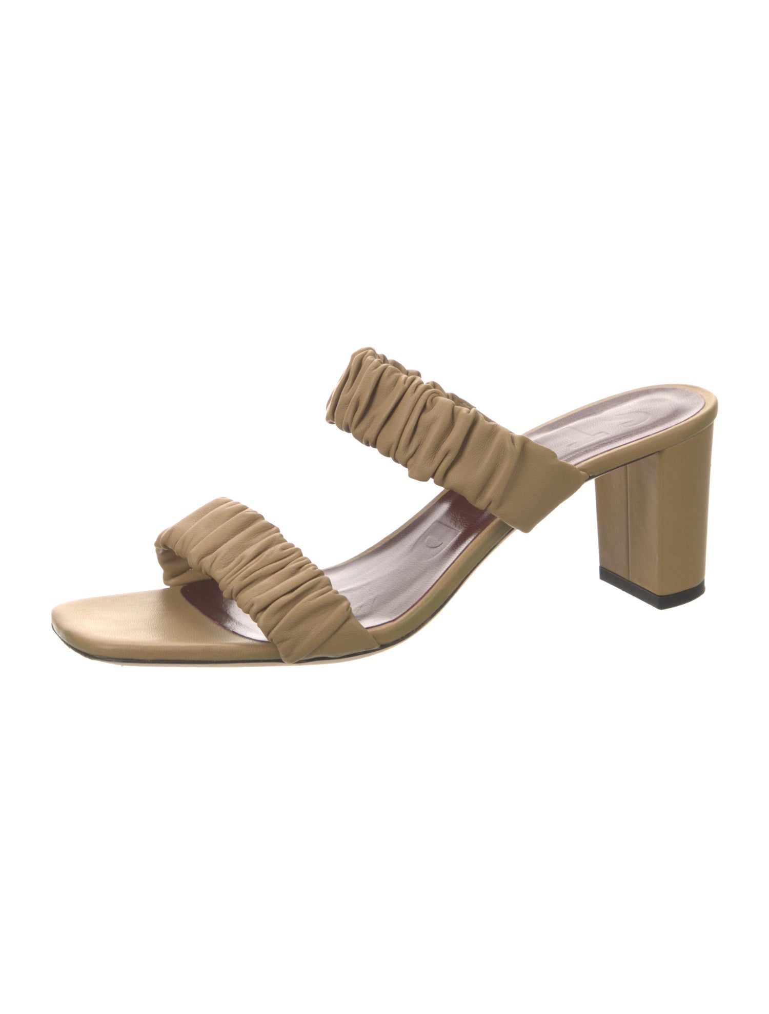 Staud Leather Slides