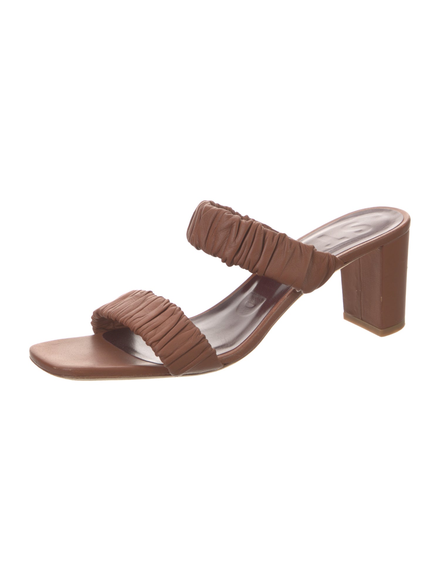 Staud Leather Slides