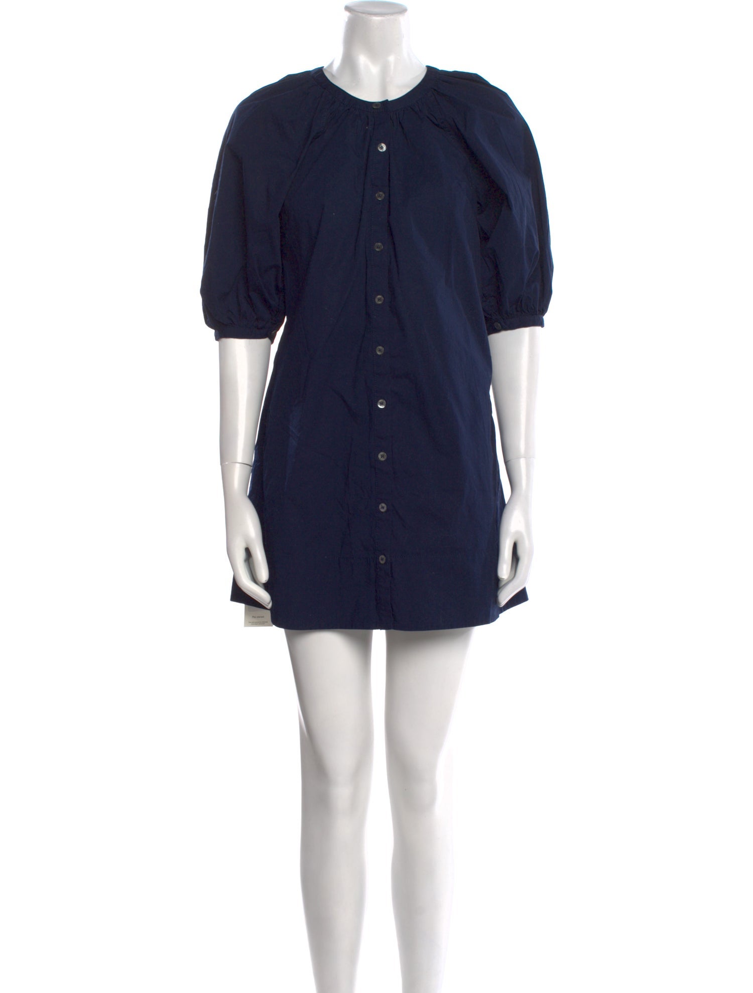 Staud Crew Neck Mini Dress