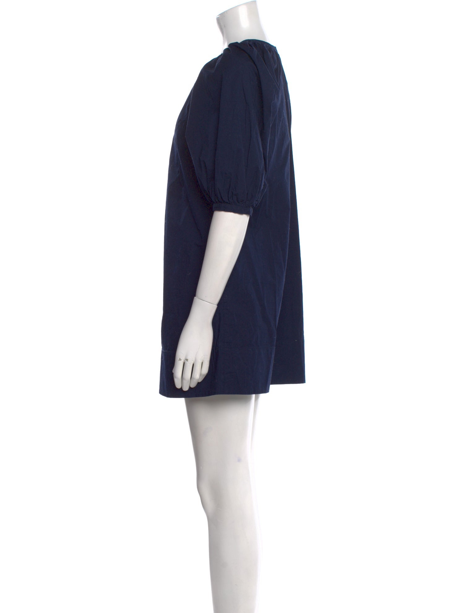 Staud Crew Neck Mini Dress