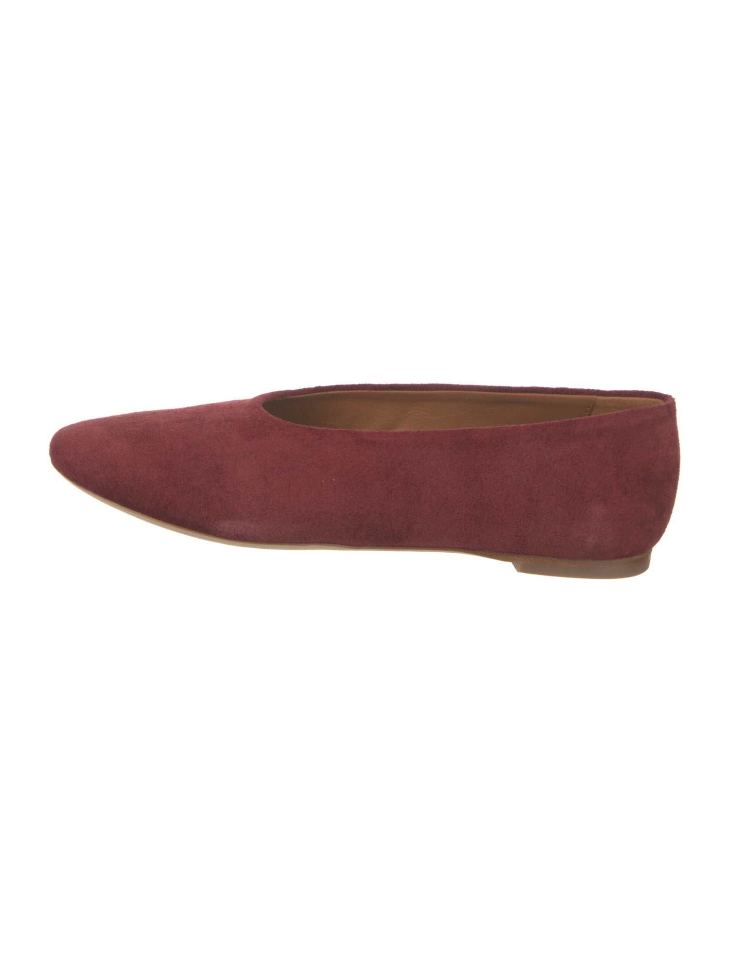 Staud Suede Ballet Flats