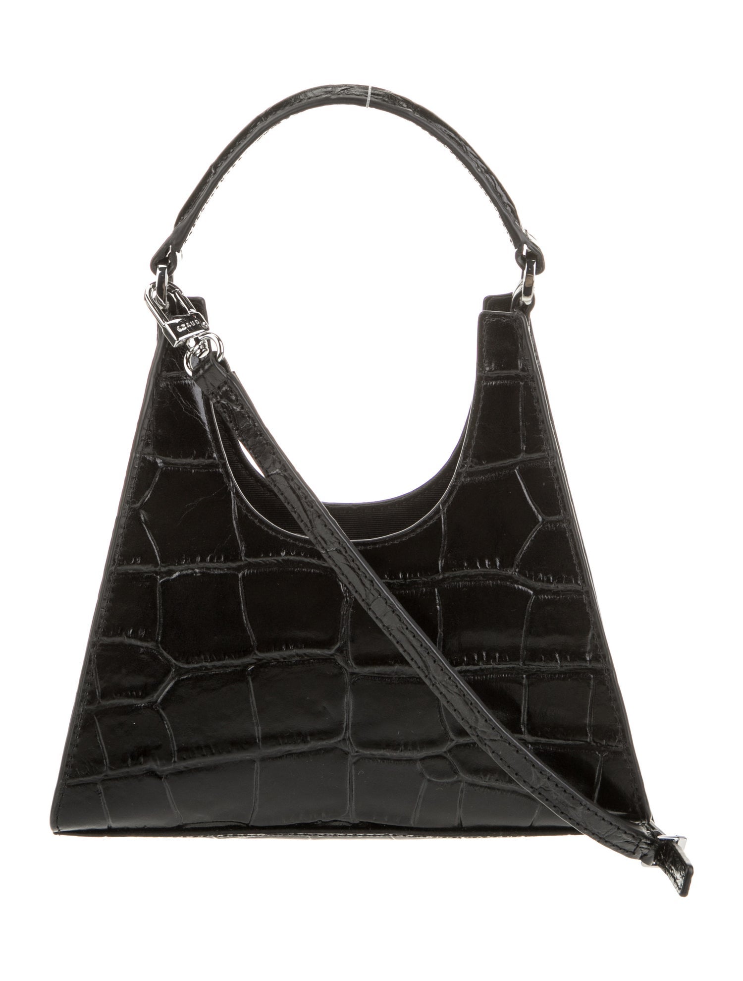 Staud Leather Top Handle Bag