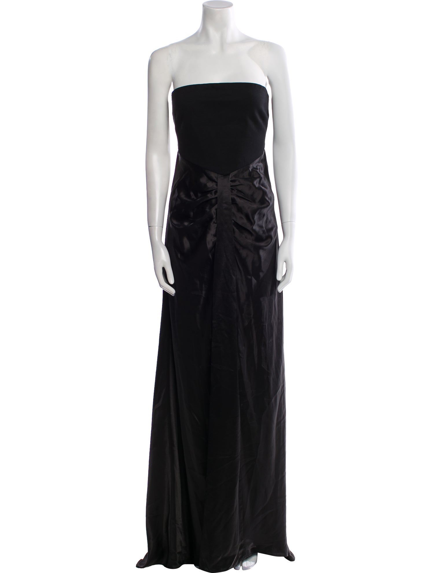 Staud Satin Long Dress