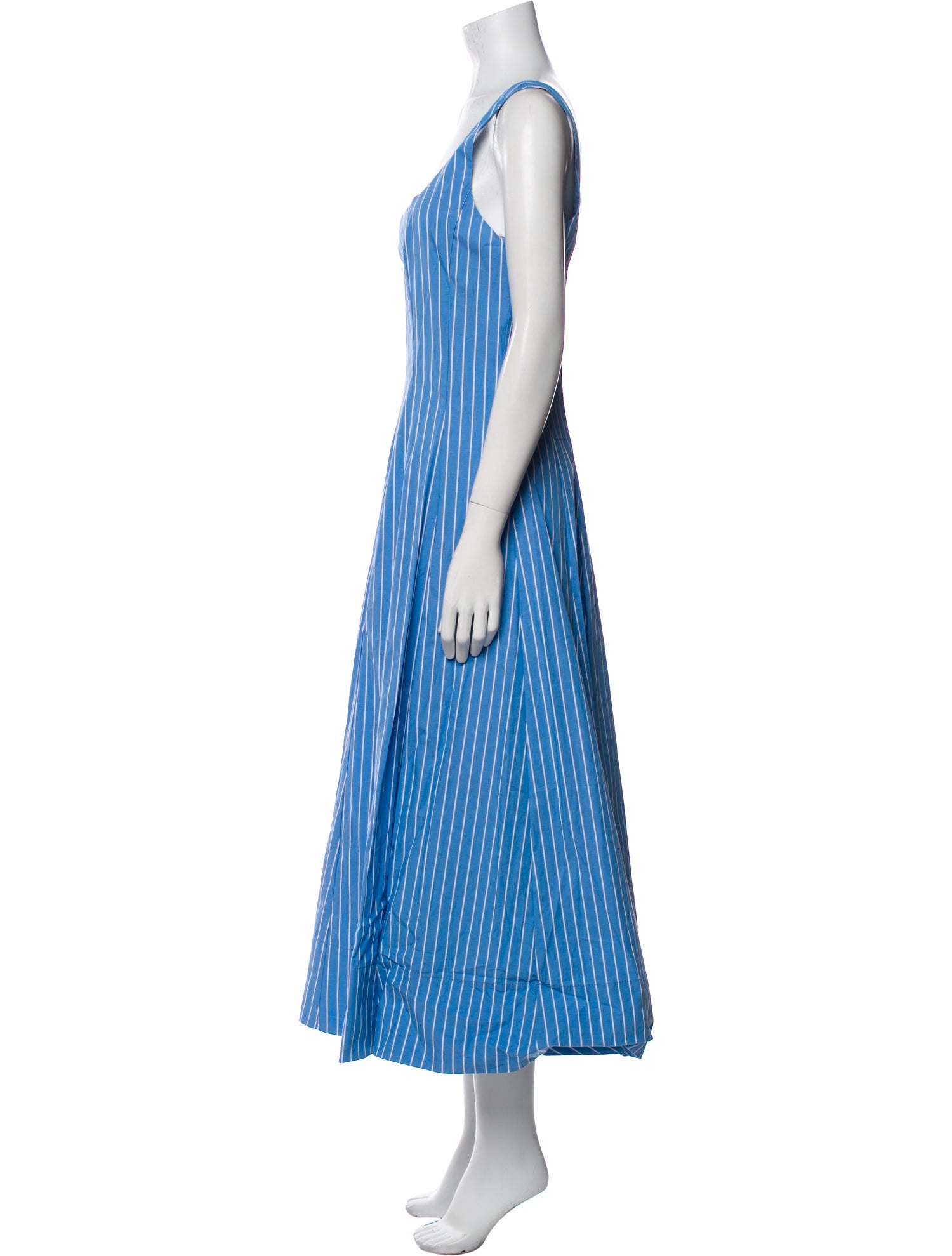 Staud Striped Long Dress w/ Tags