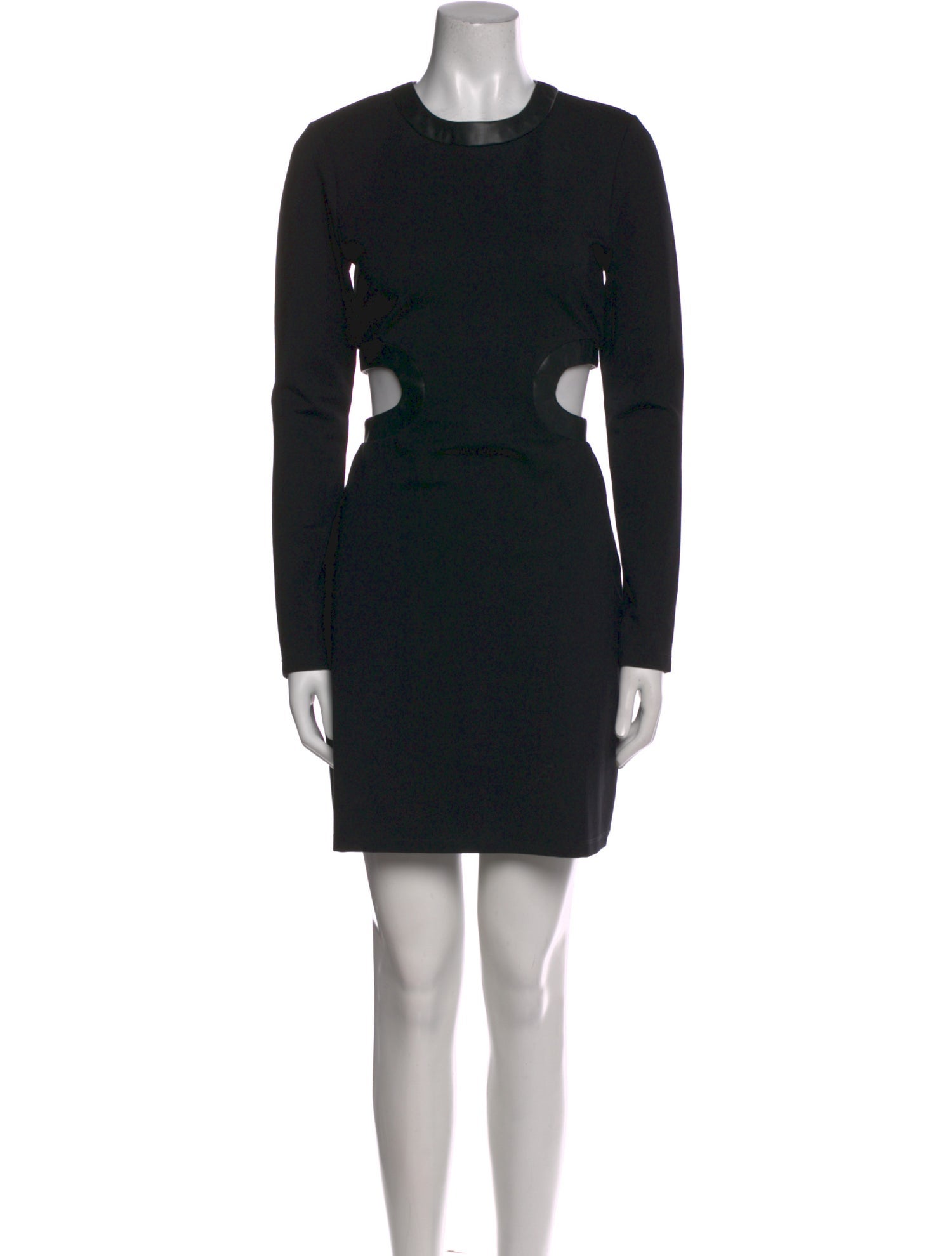 Staud Crew Neck Mini Dress