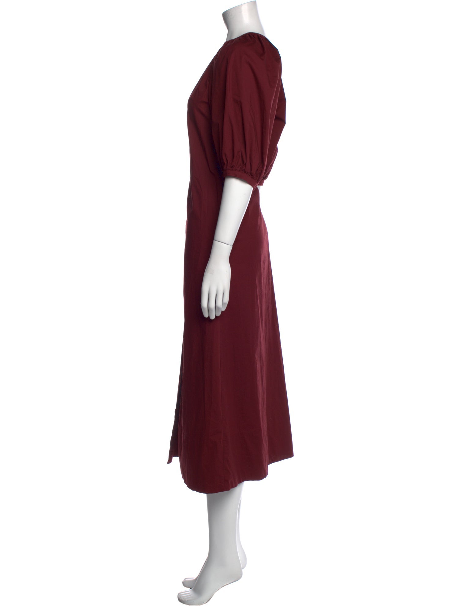 Staud Crew Neck Long Dress