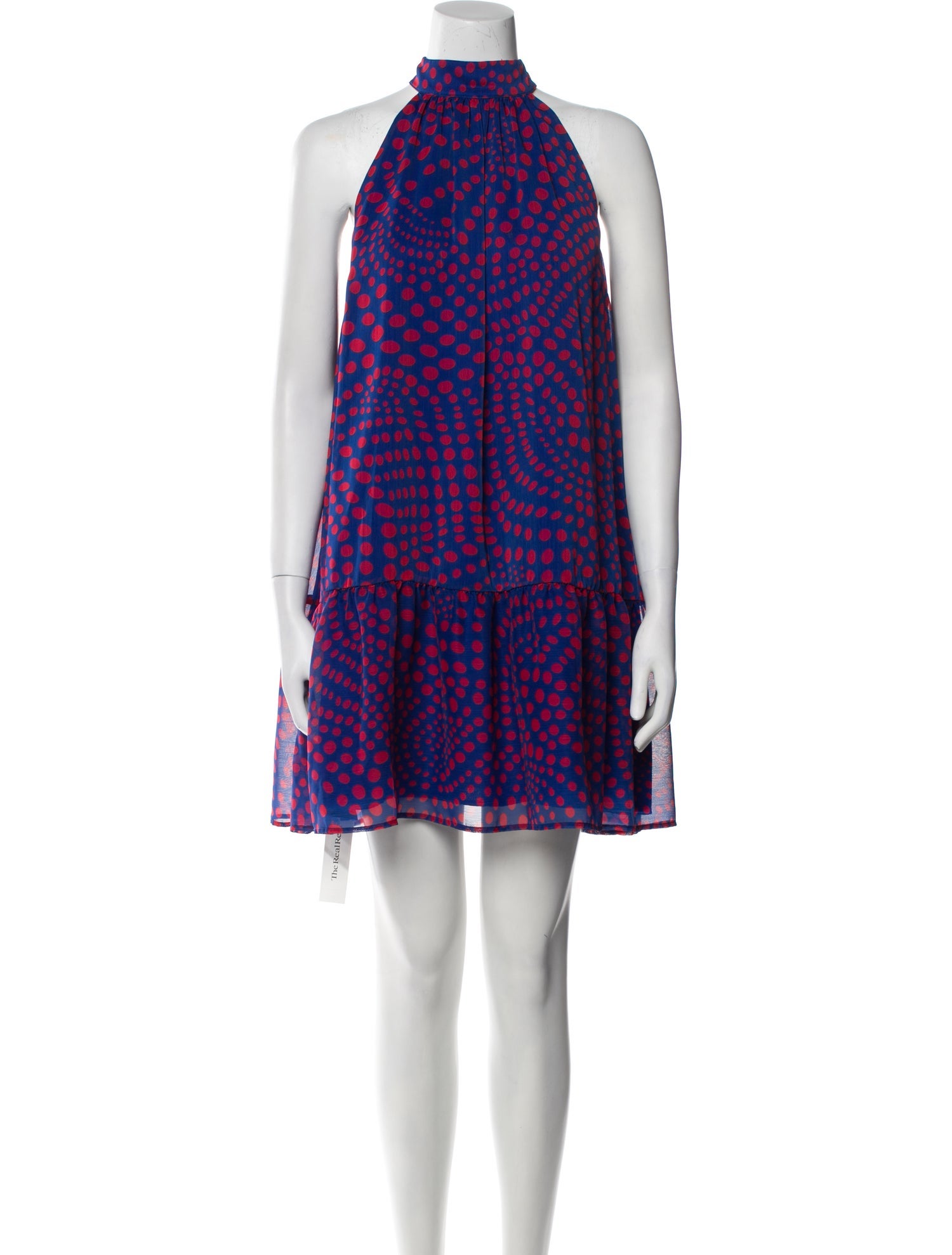 Staud Printed Mini Dress