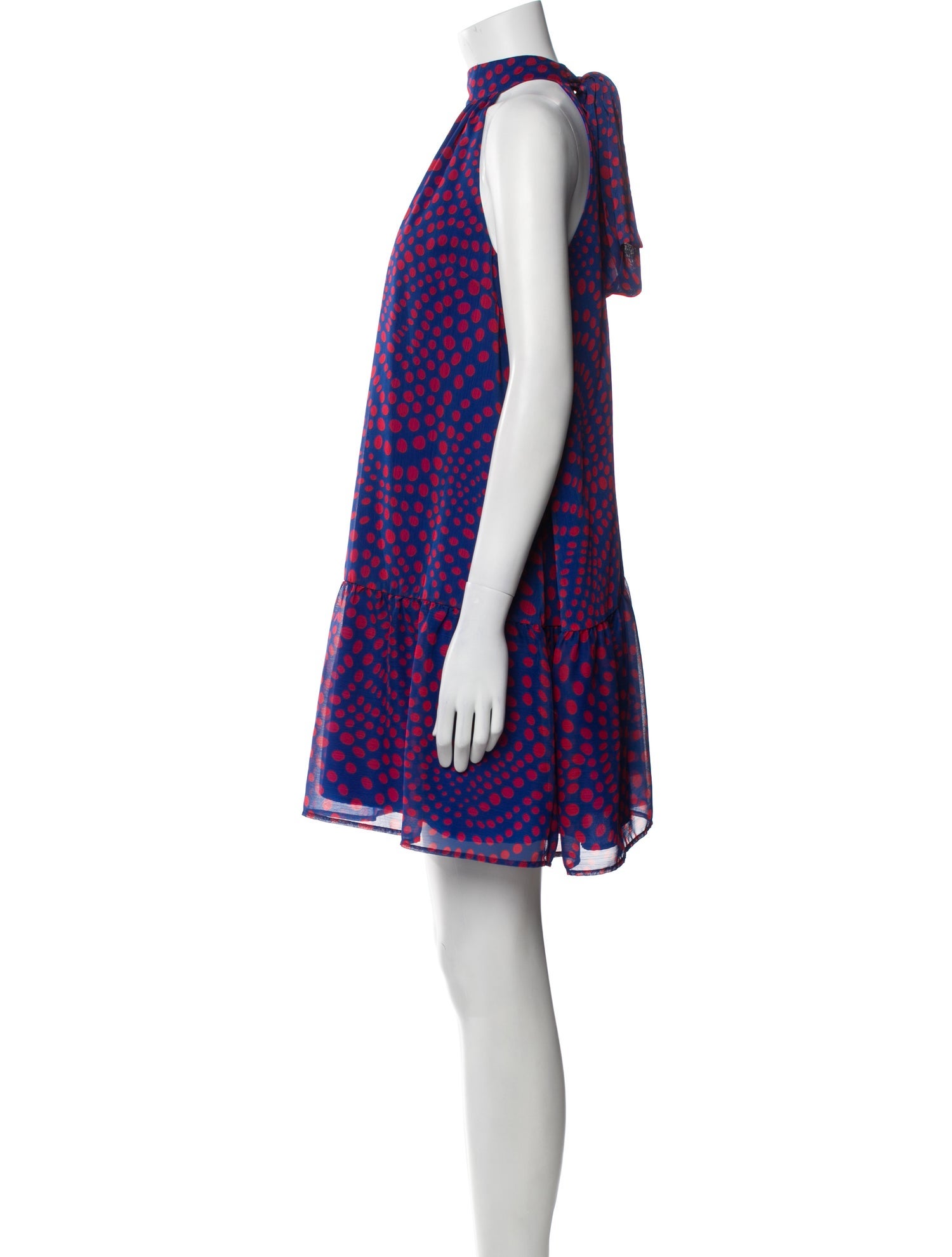 Staud Printed Mini Dress