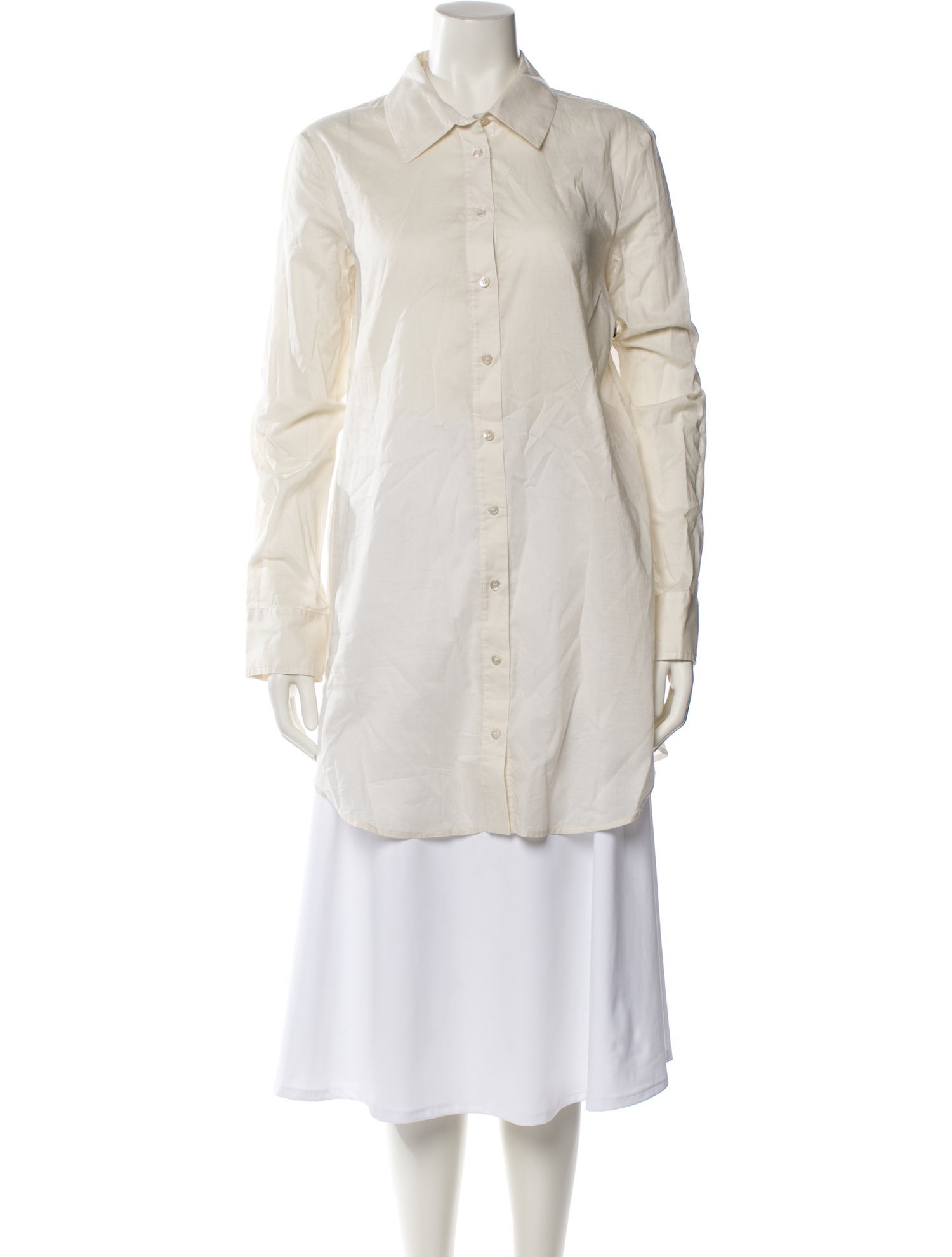 Staud Long Sleeve Button-Up Top w/ Tags