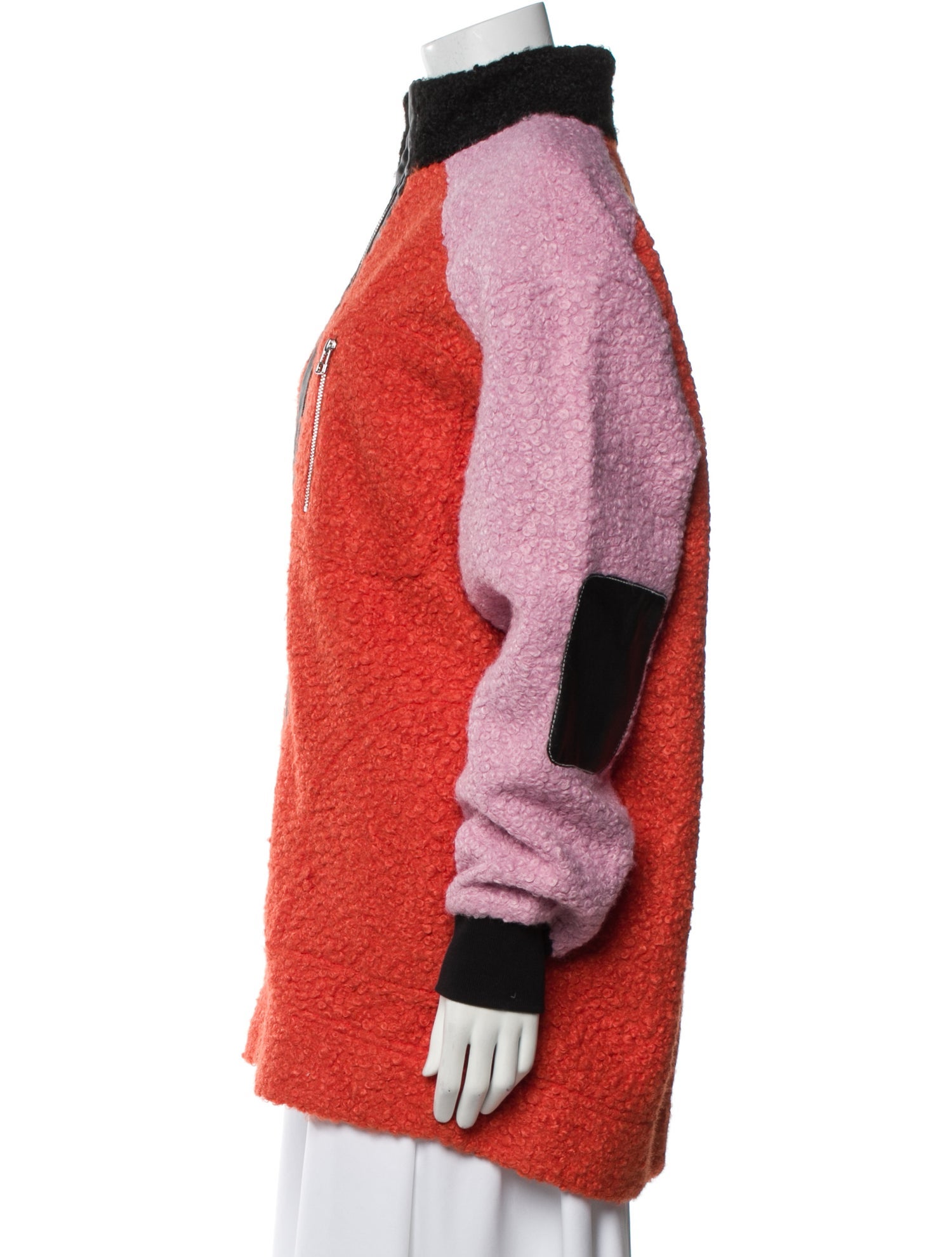 Staud Colorblock Pattern Jacket