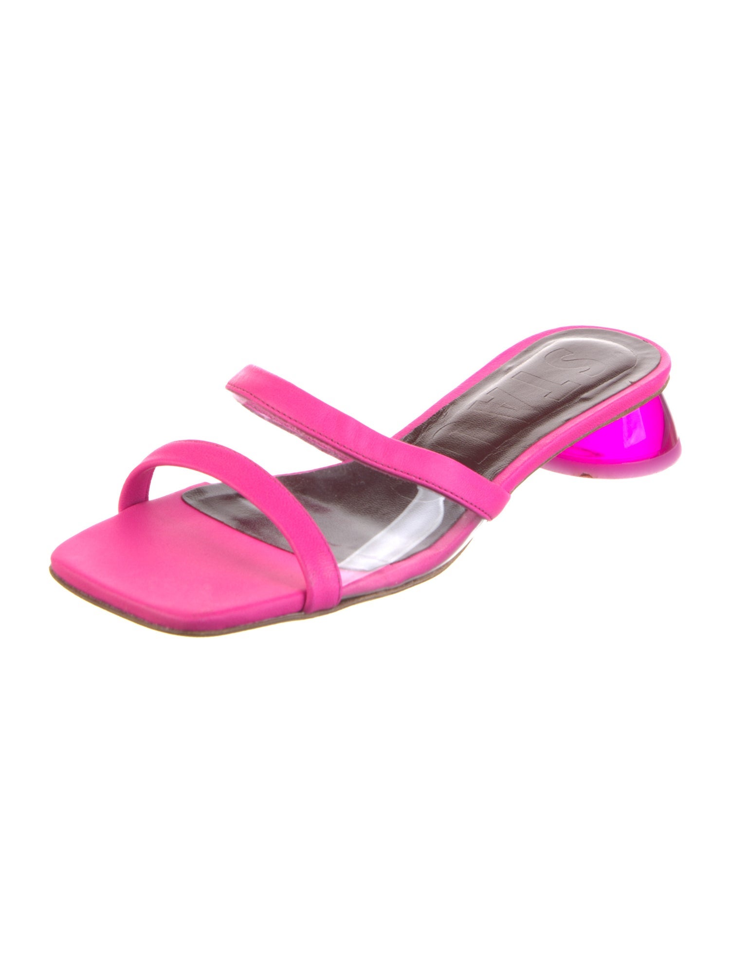 Staud Leather Slides