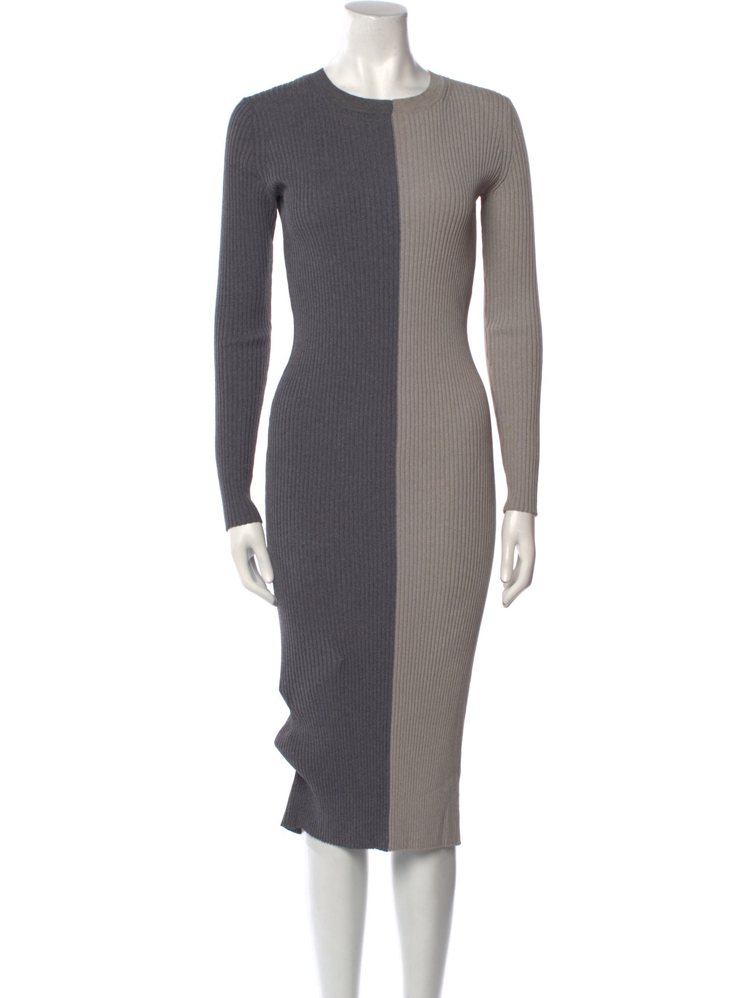 Staud Crew Neck Midi Length Dress