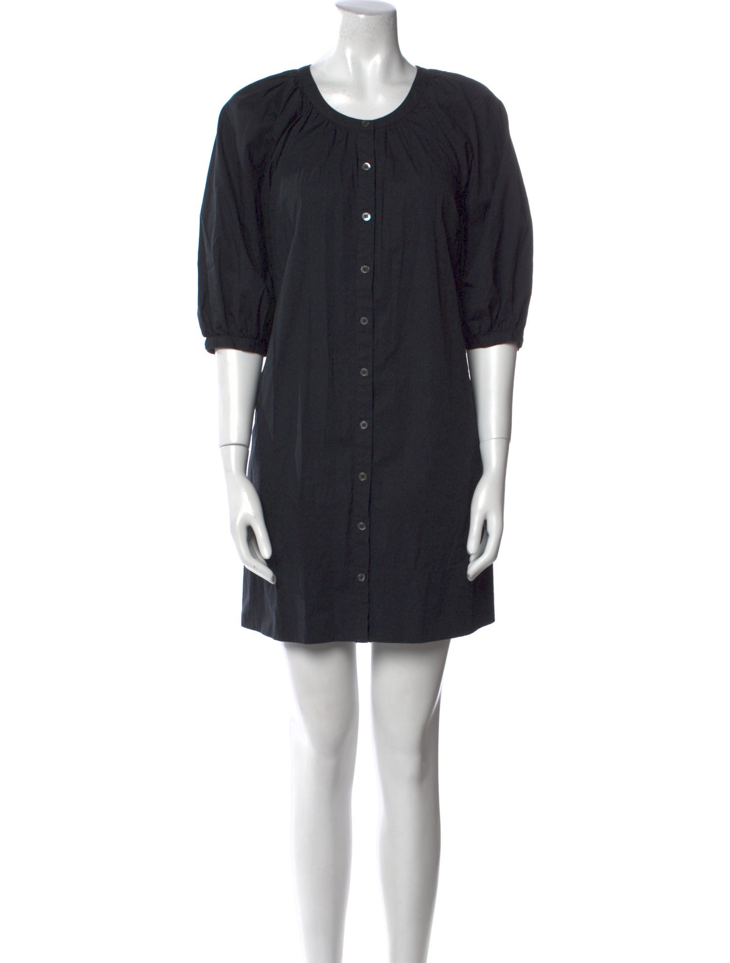 Staud Scoop Neck Mini Dress