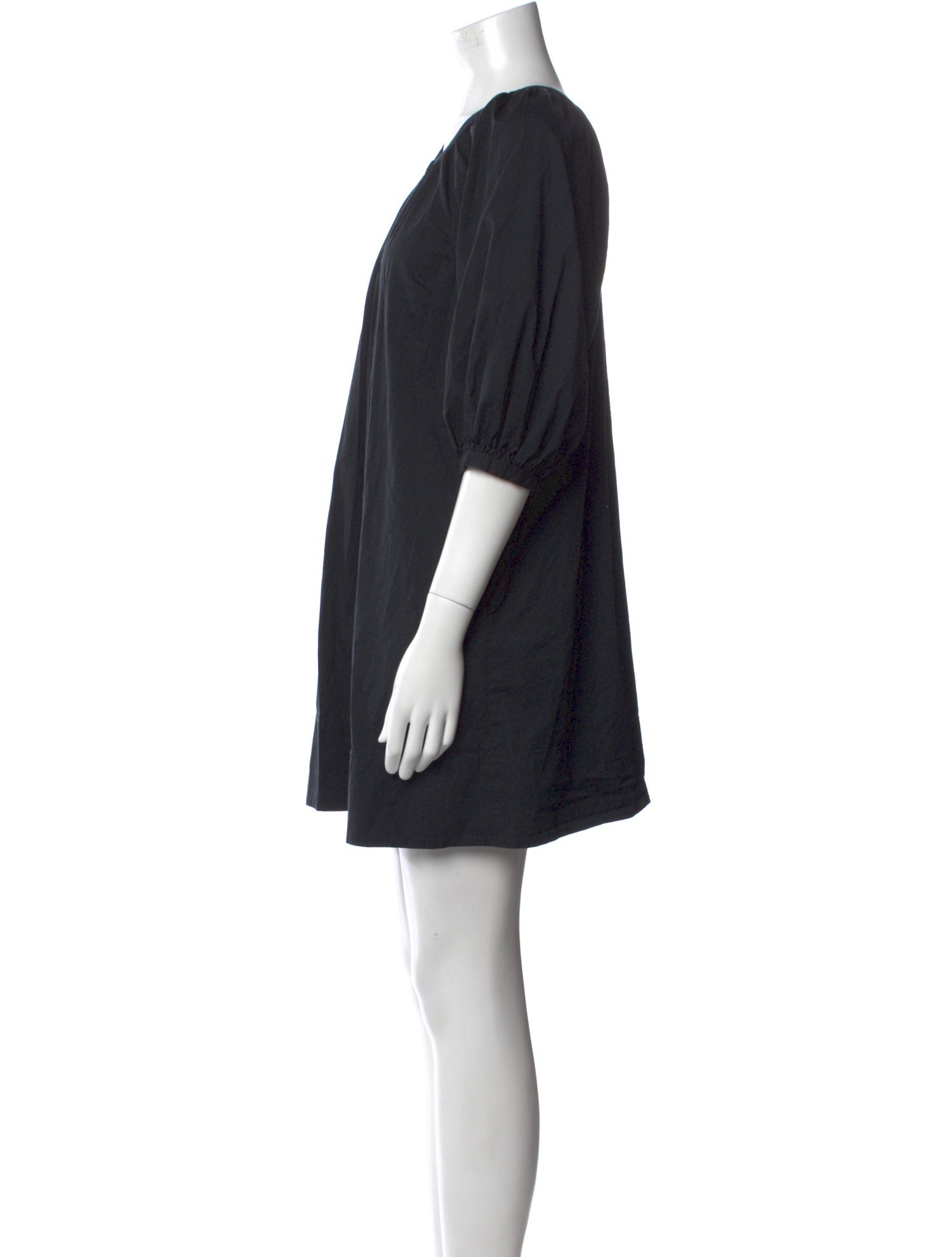 Staud Scoop Neck Mini Dress