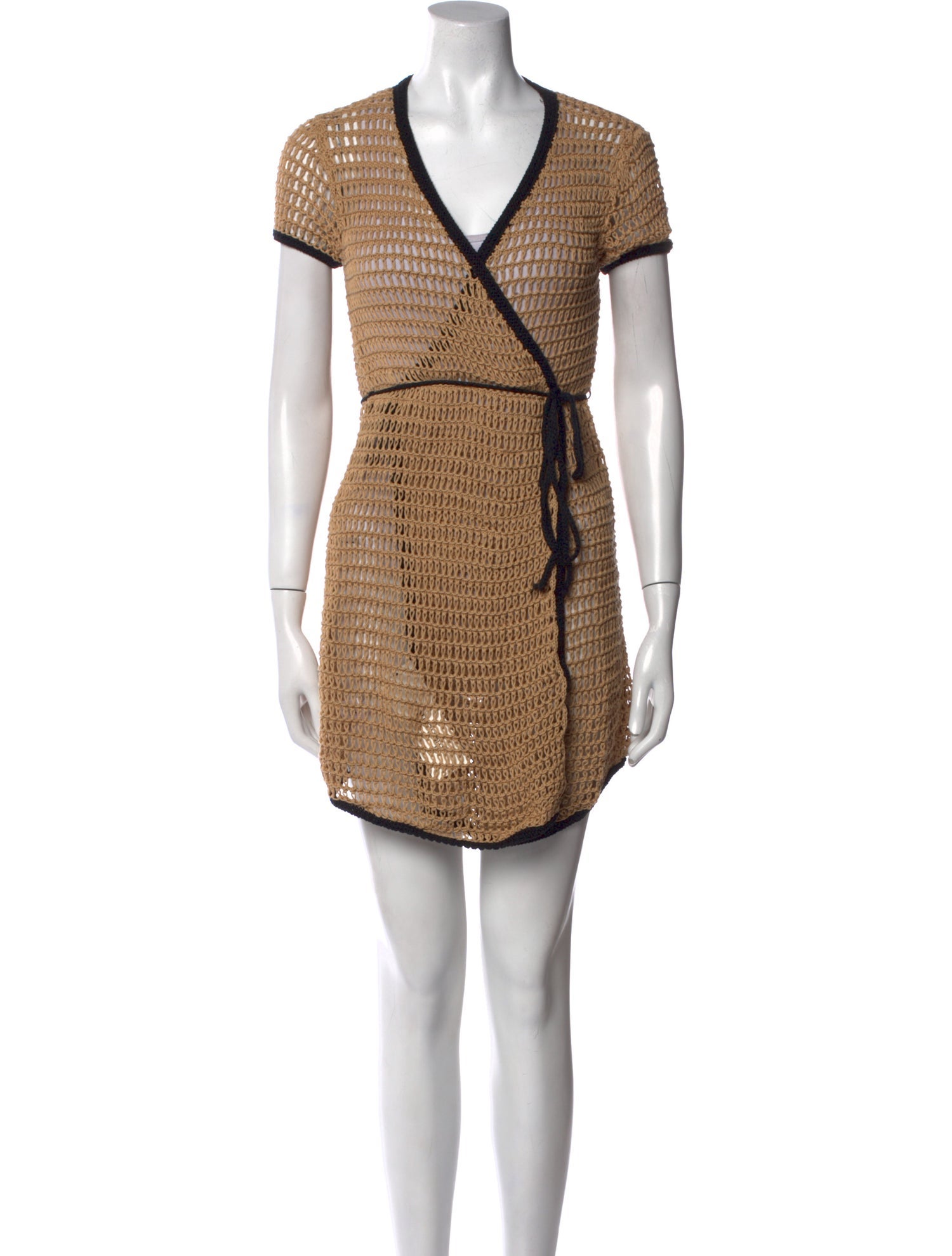 Staud Printed Mini Dress