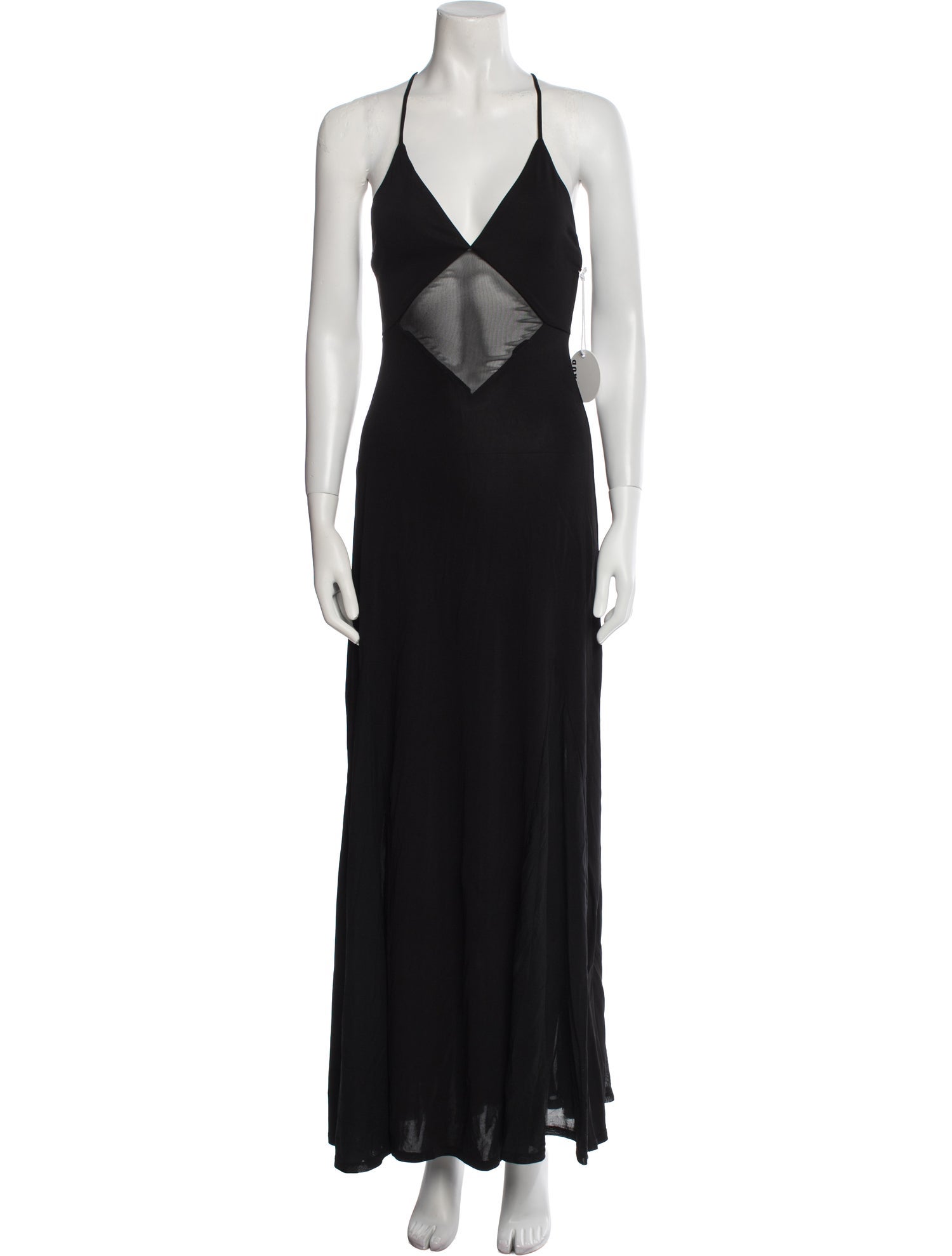 Staud Halterneck Long Dress