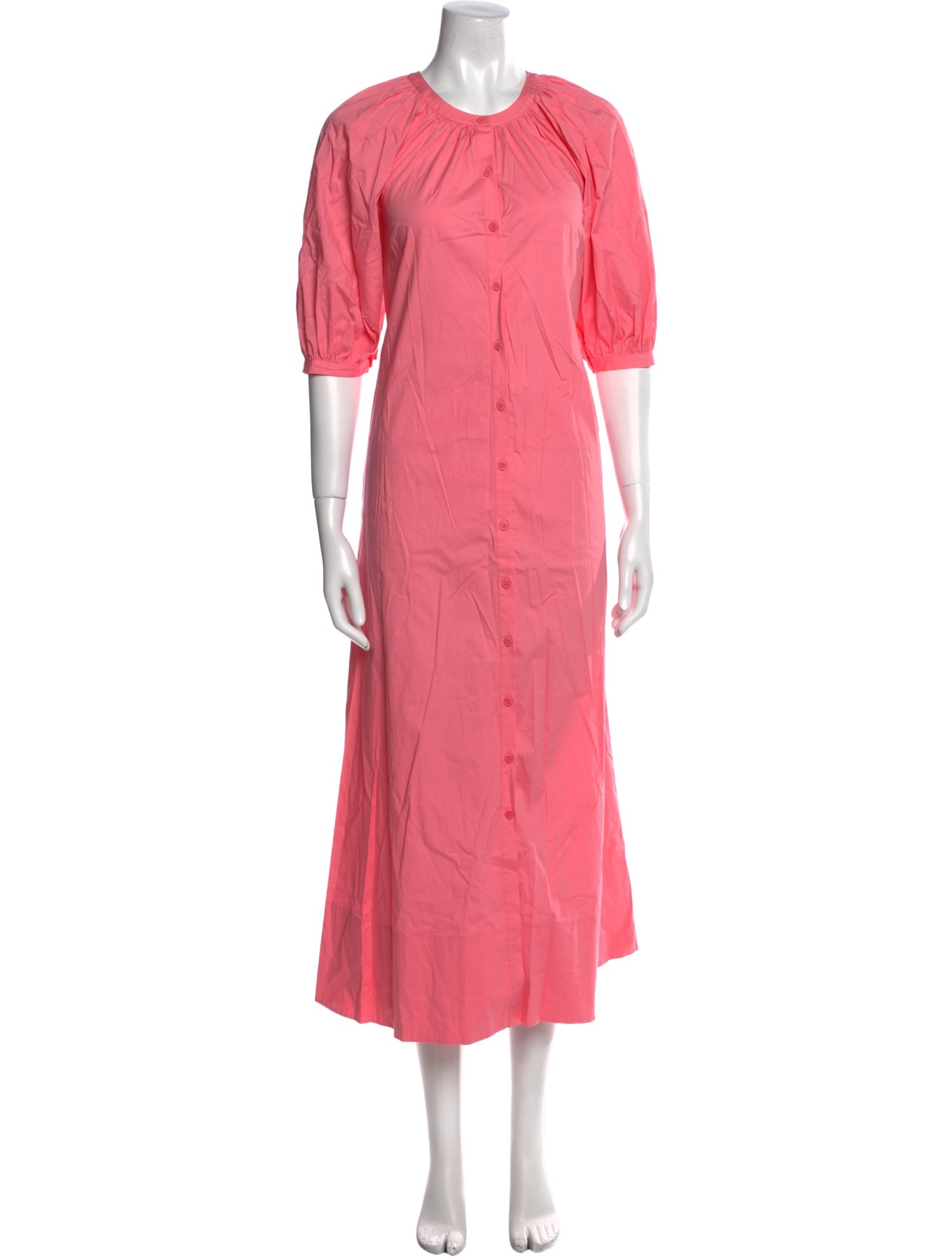 Staud Crew Neck Long Dress