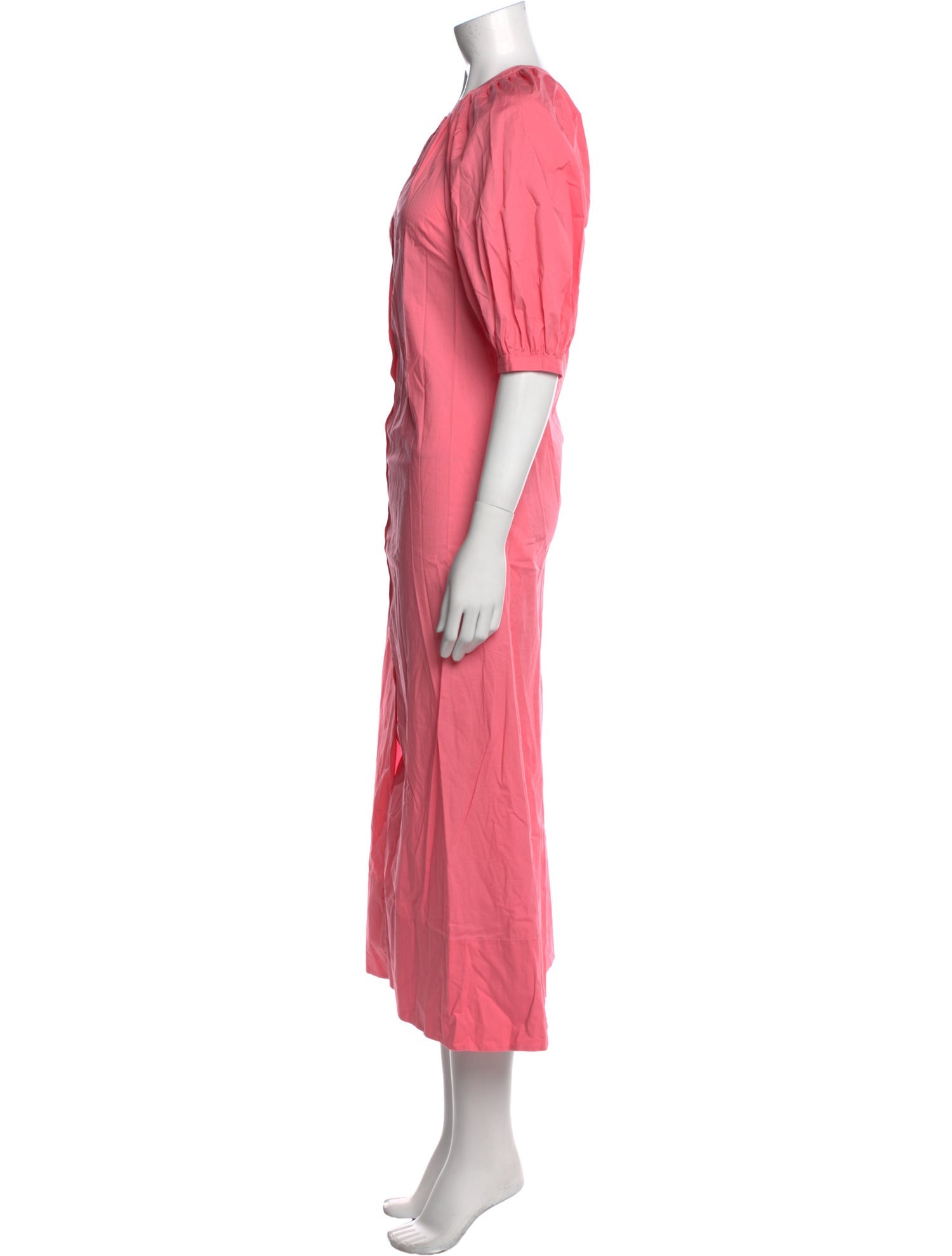 Staud Crew Neck Long Dress