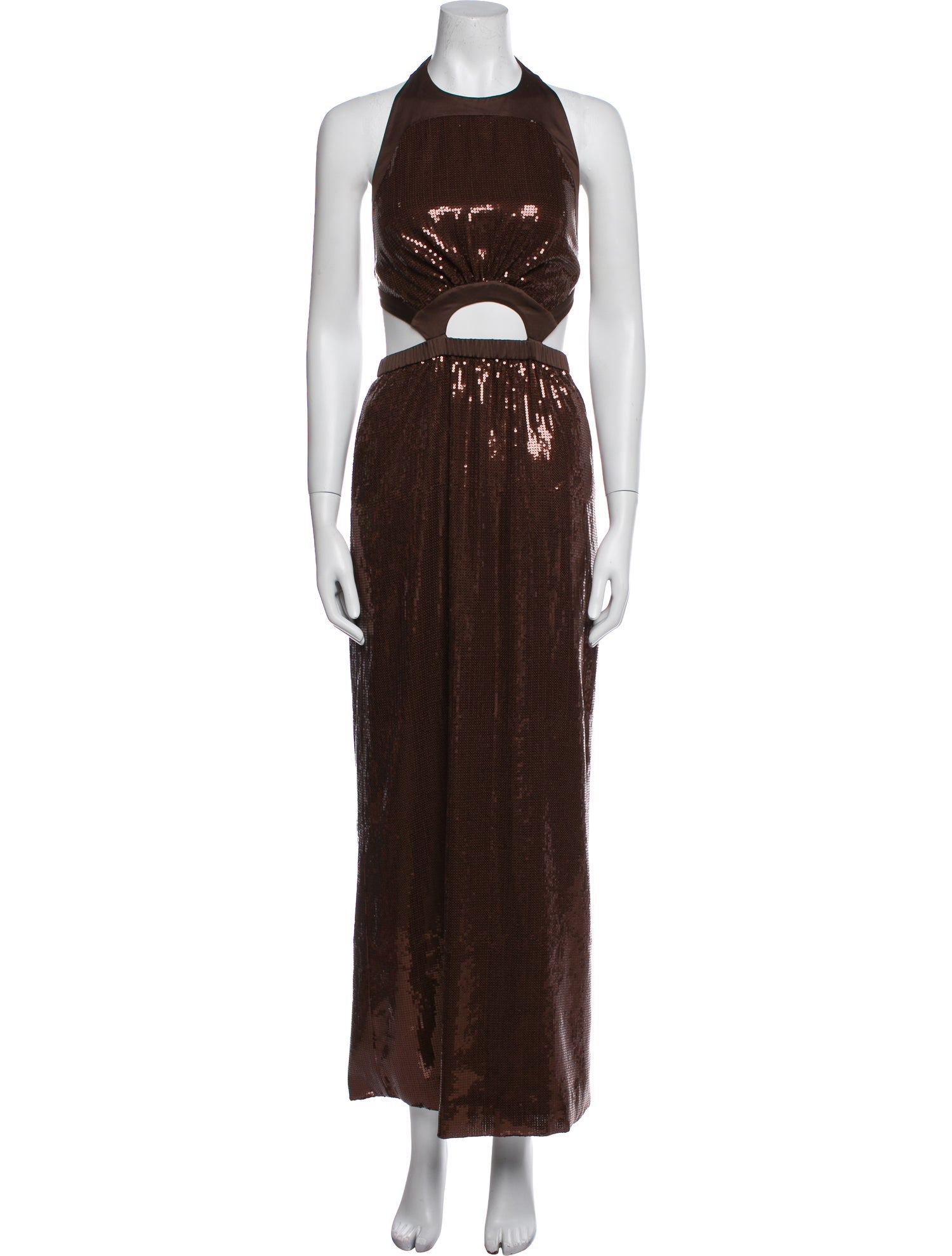 Staud Printed Long Dress