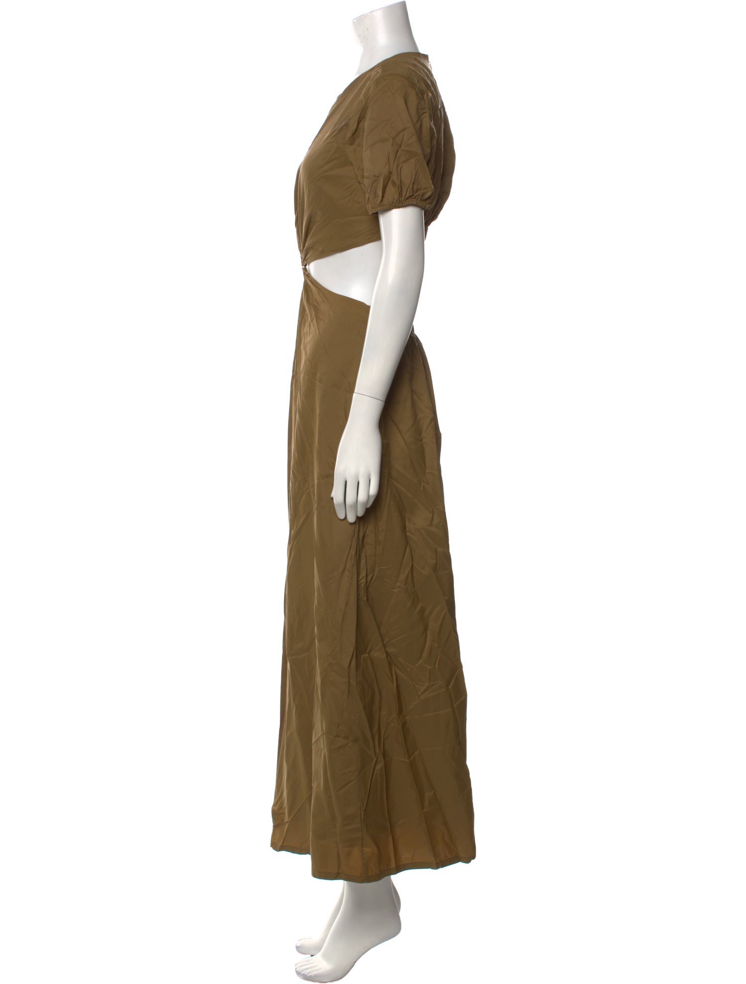 Staud Nylon Long Dress