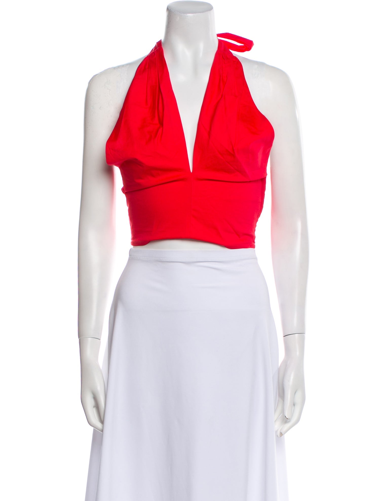 Staud V-Neck Sleeveless Crop Top w/ Tags