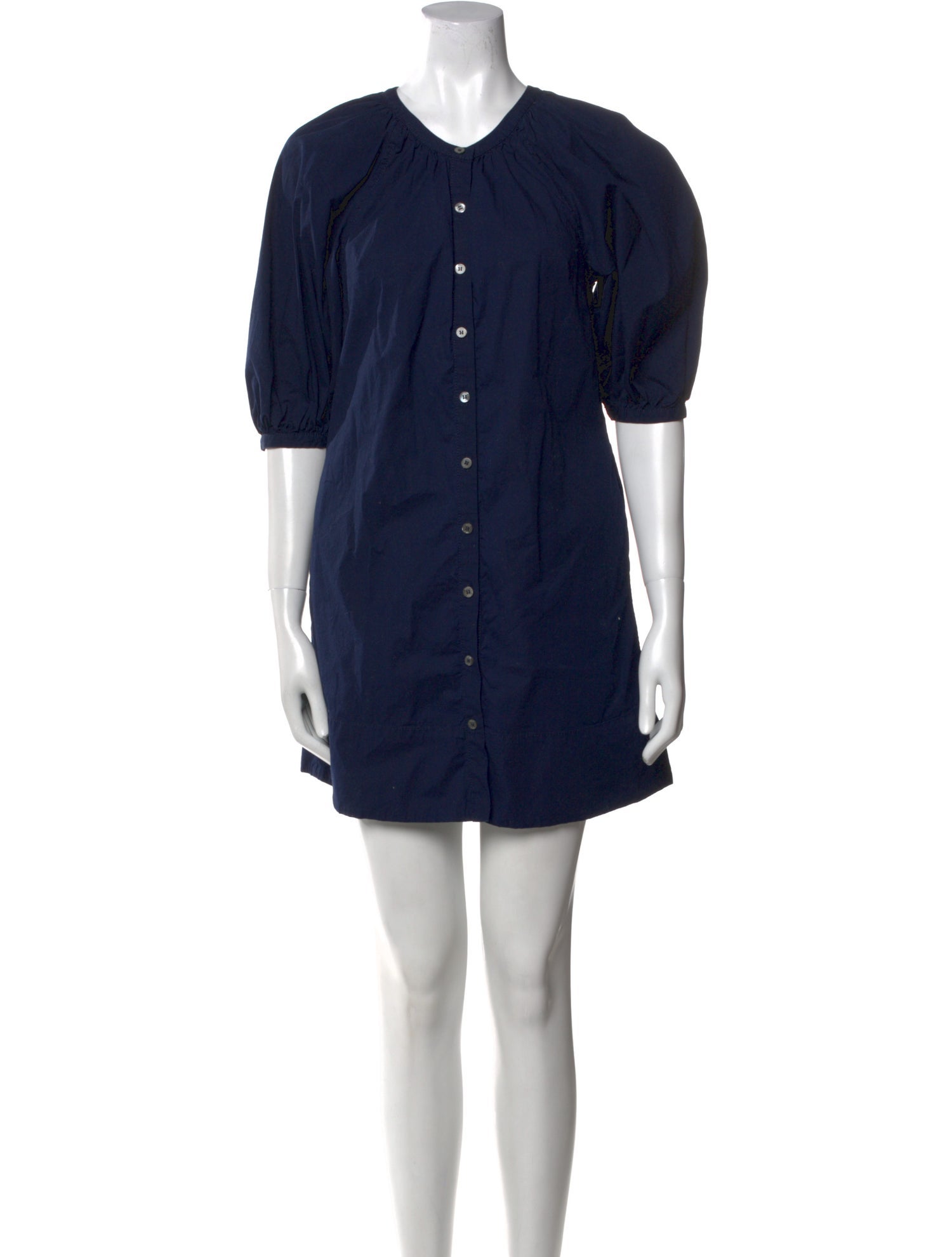 Staud Crew Neck Mini Dress