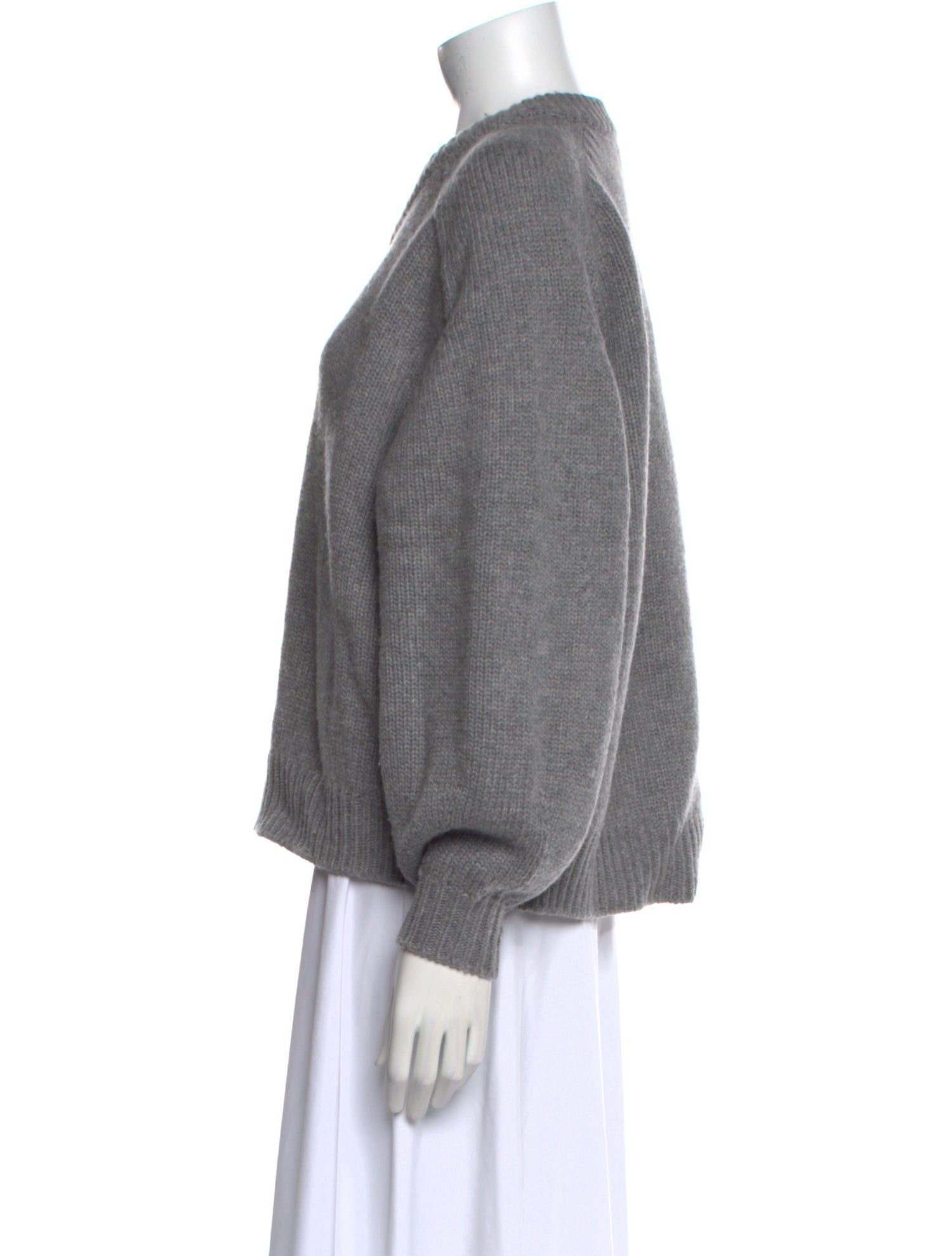 Staud Wool V-Neck Sweater