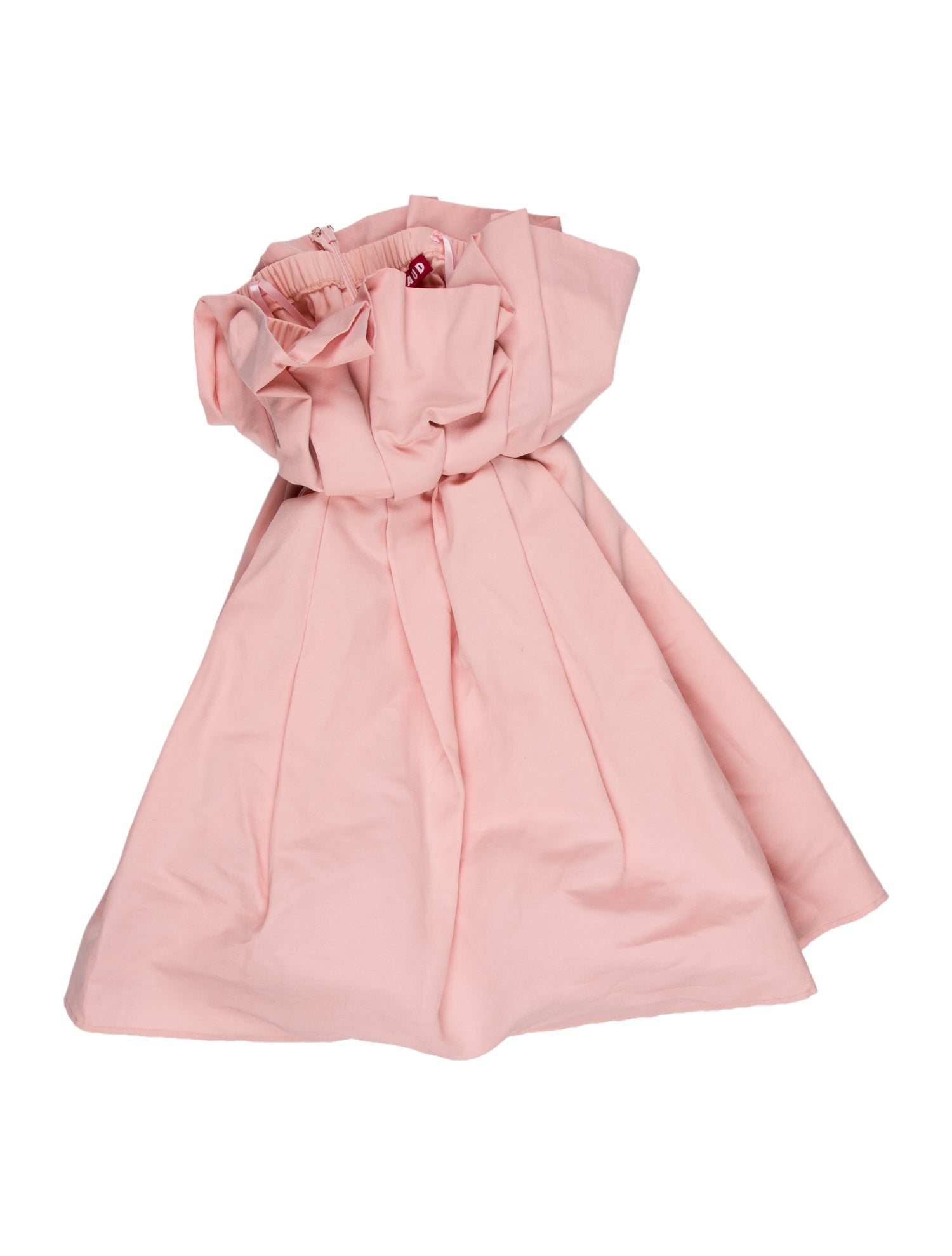 Staud Strapless Mini Dress