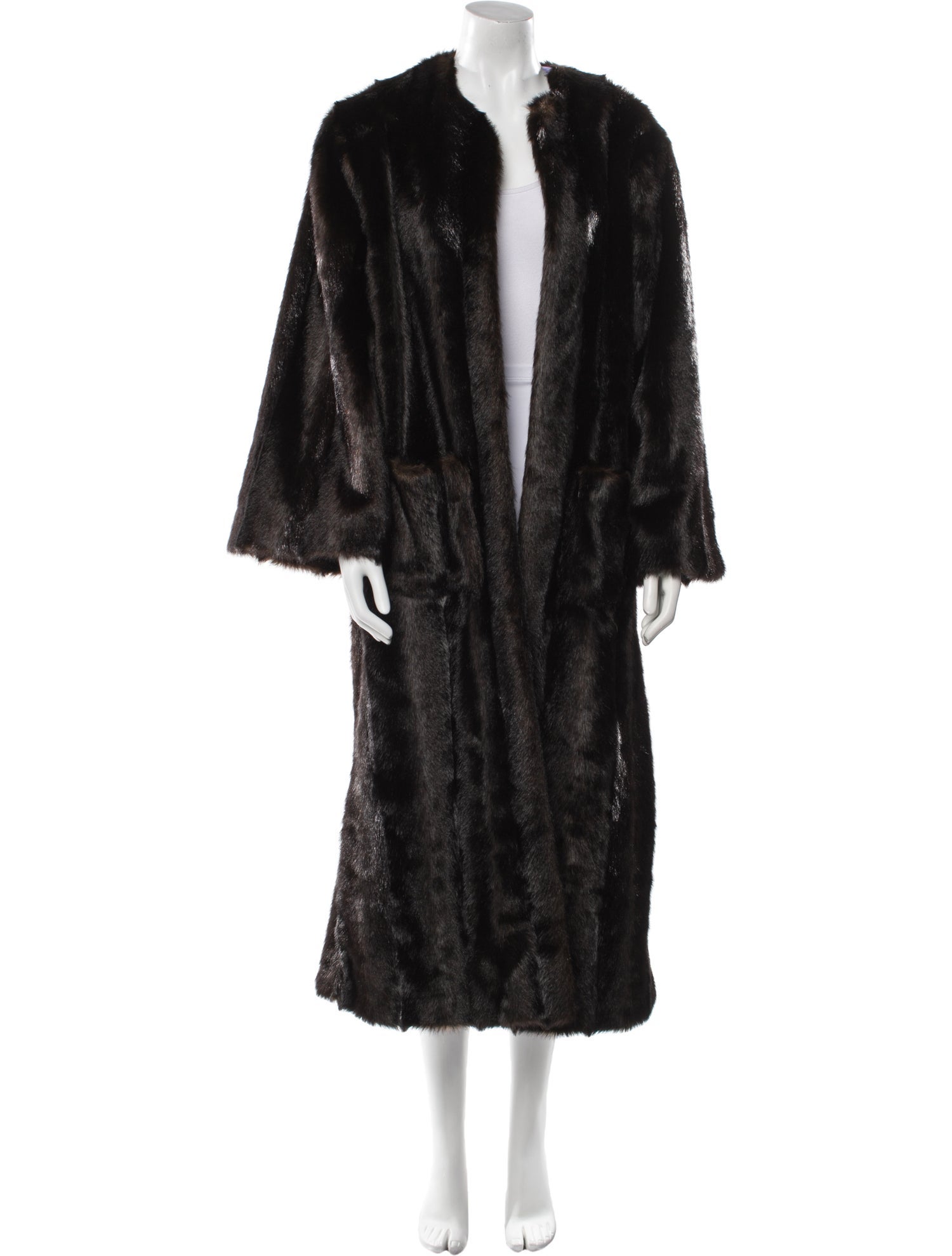 Staud Faux Fur Faux Fur Coat