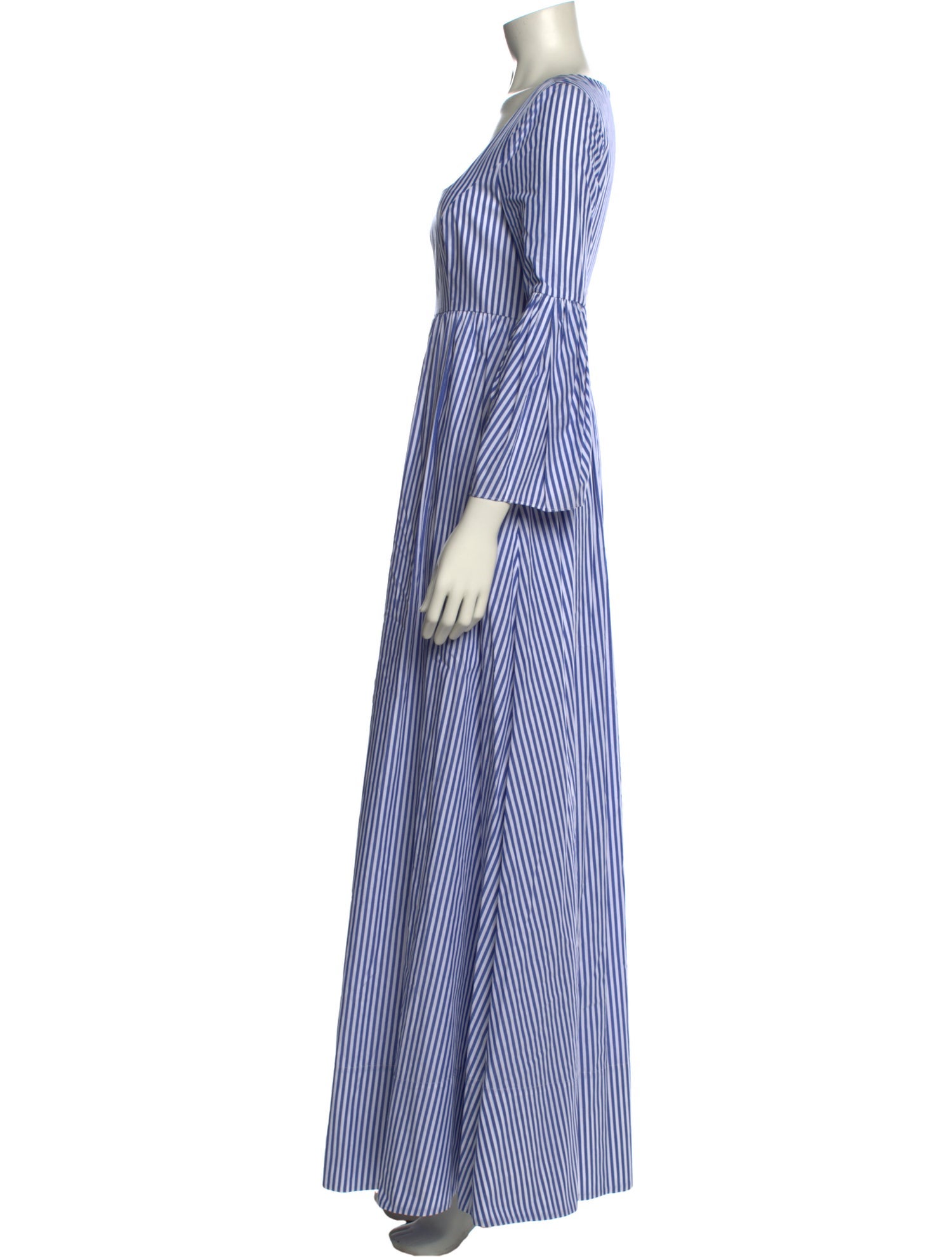 Staud Striped Long Dress w/ Tags