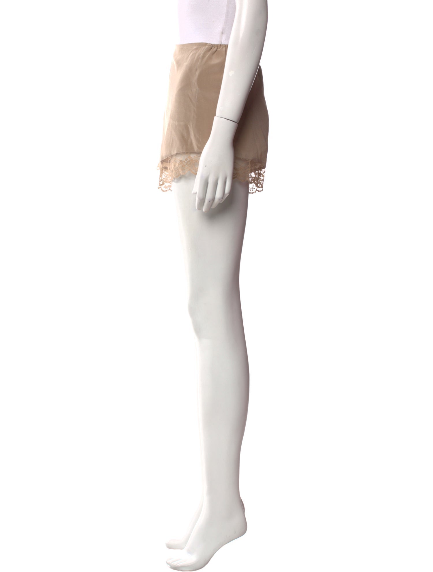 Staud Silk Mini Shorts