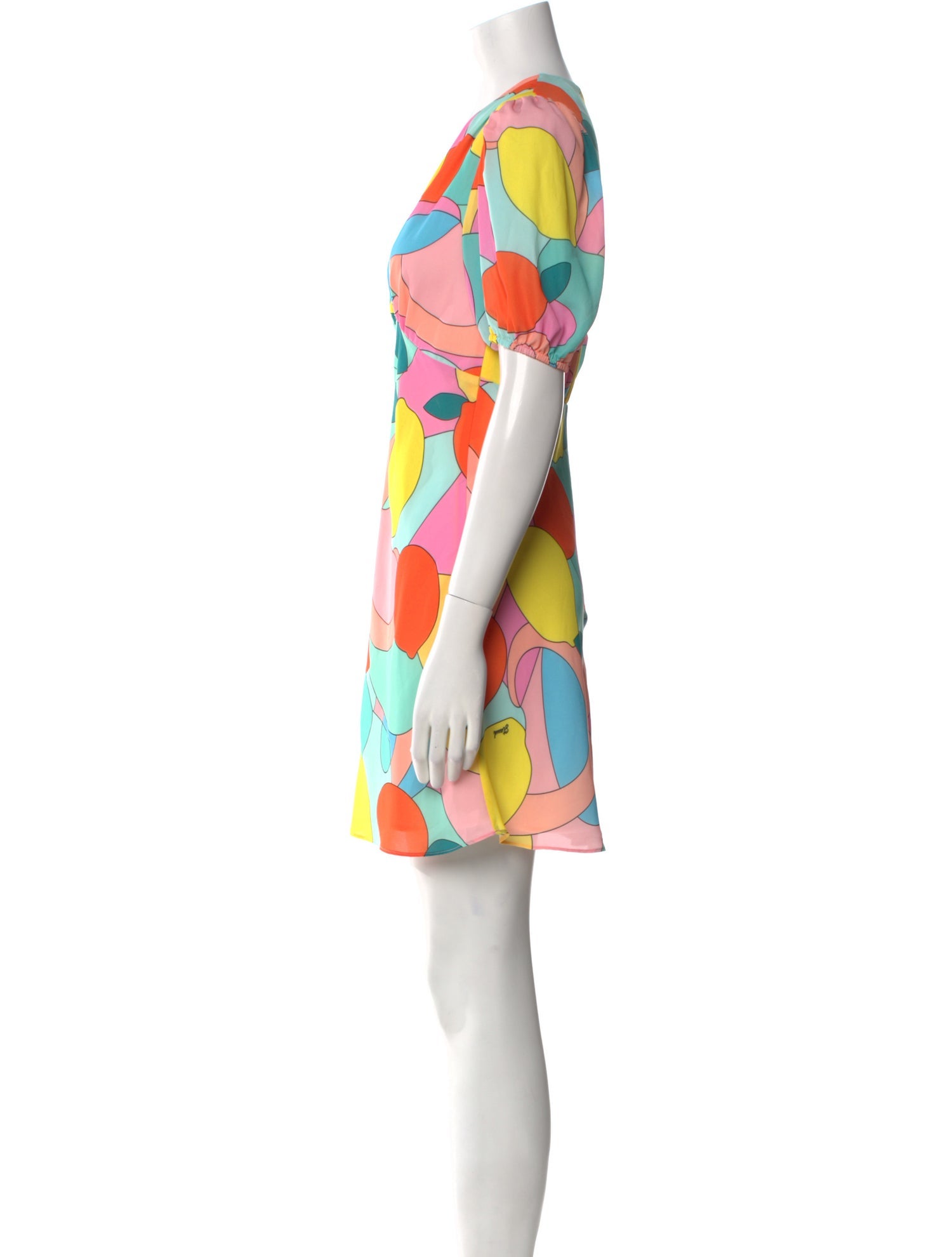 Staud Printed Mini Dress