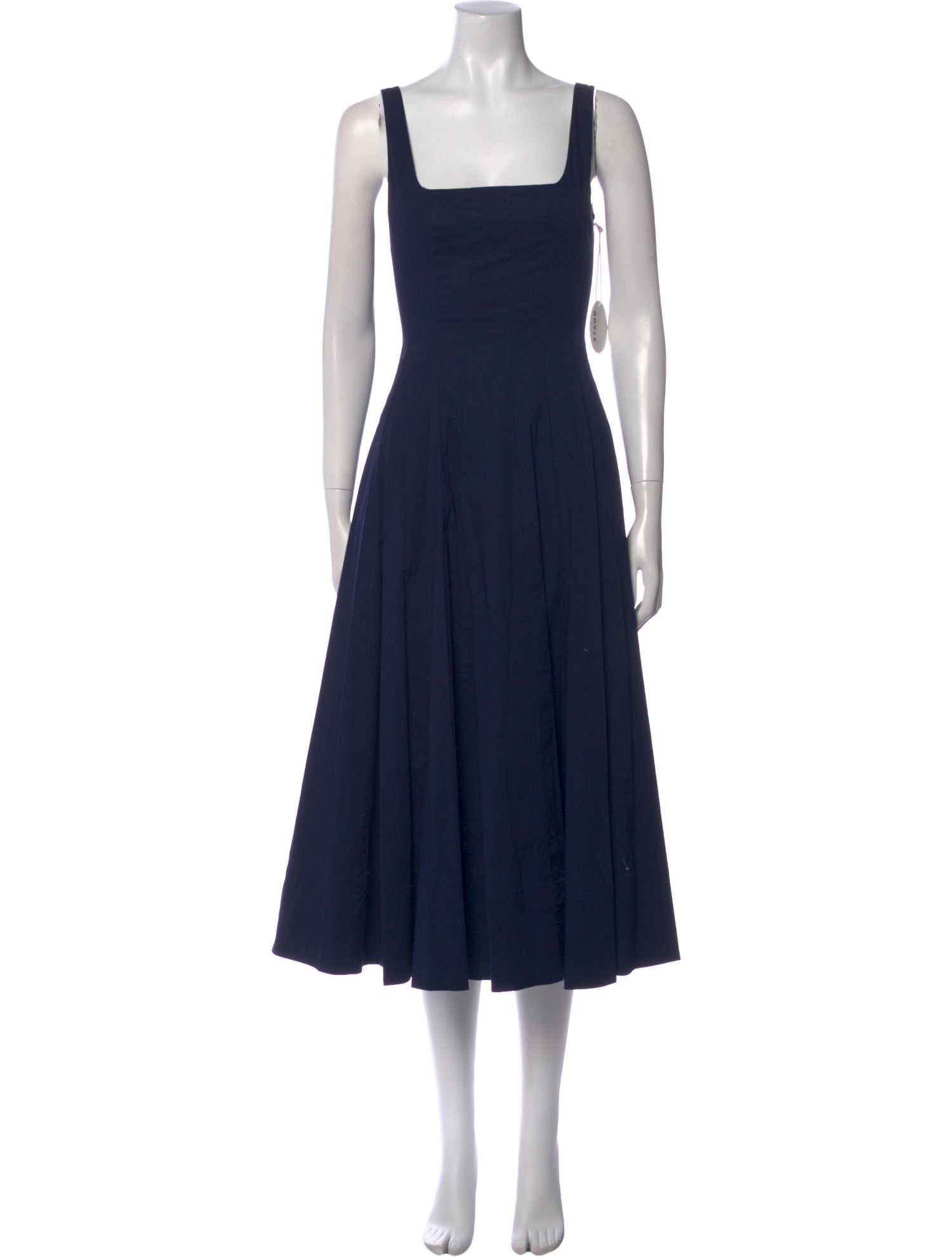 Staud Square Neckline Long Dress w/ Tags